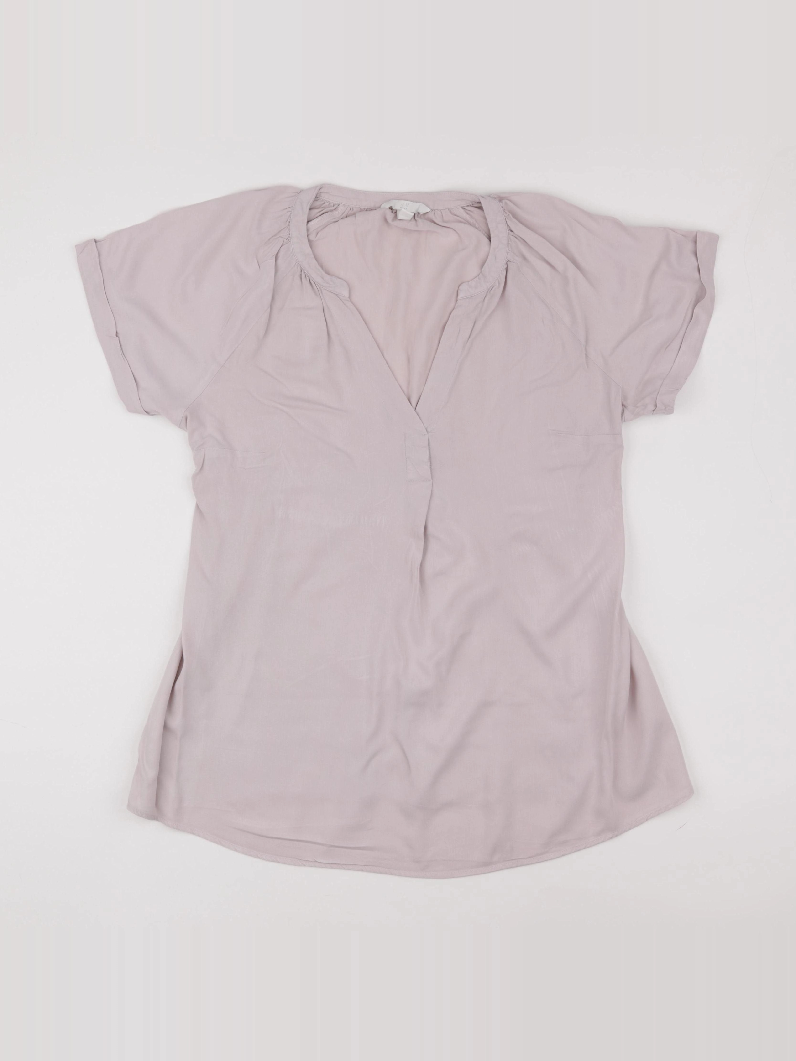 H&M - blouse grossesse violet - 40 à 42