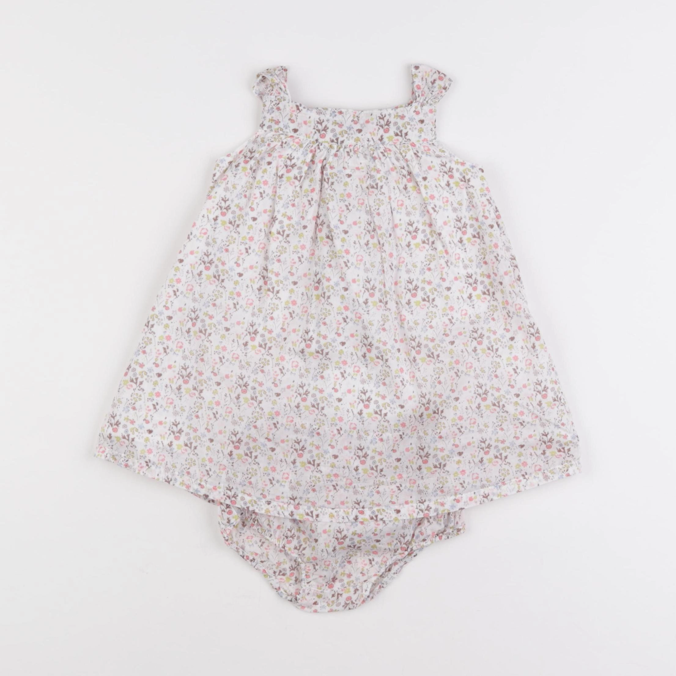 Boutchou - robe multicolore - 6 mois