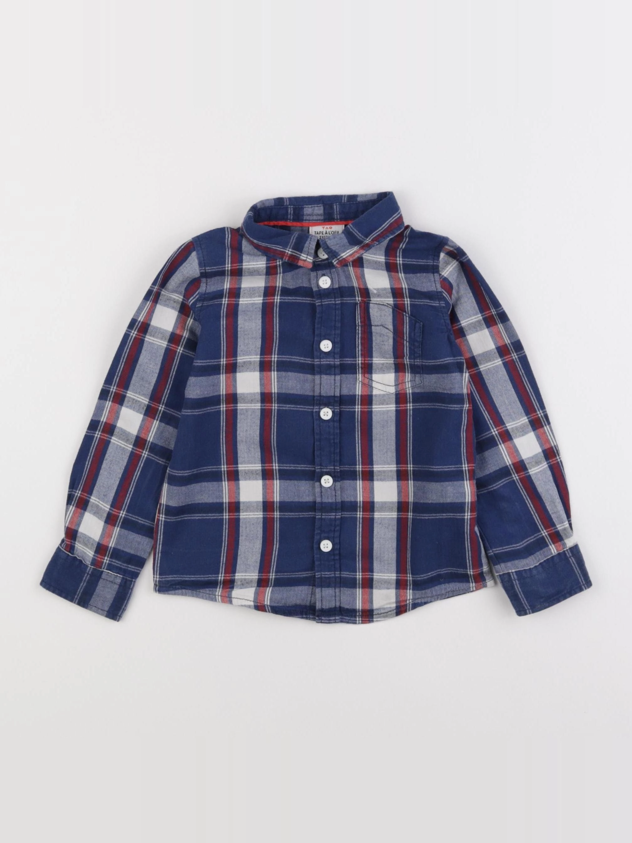 Tape à l'oeil - chemise bleu - 2 ans