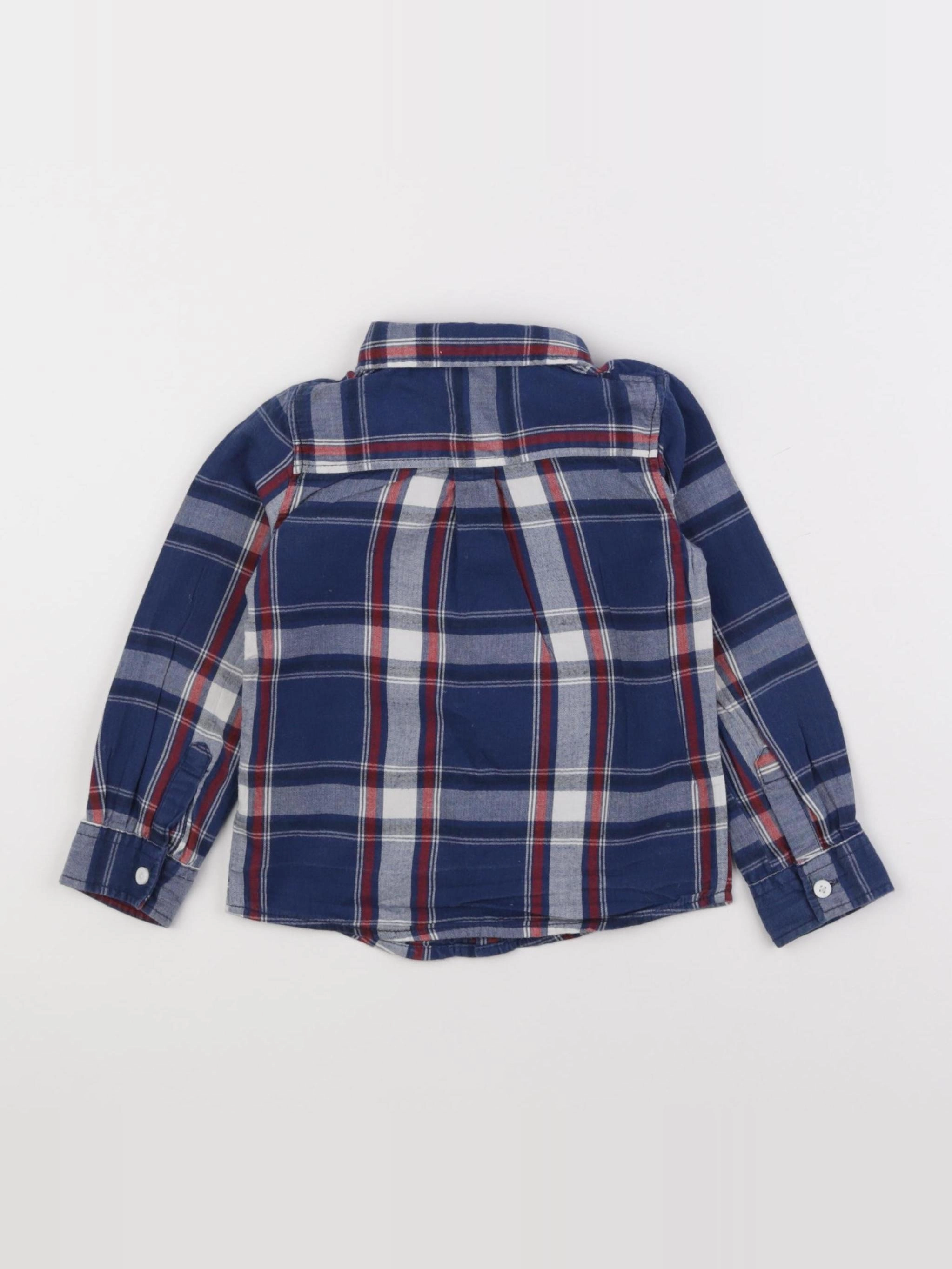Tape à l'oeil - chemise bleu - 2 ans