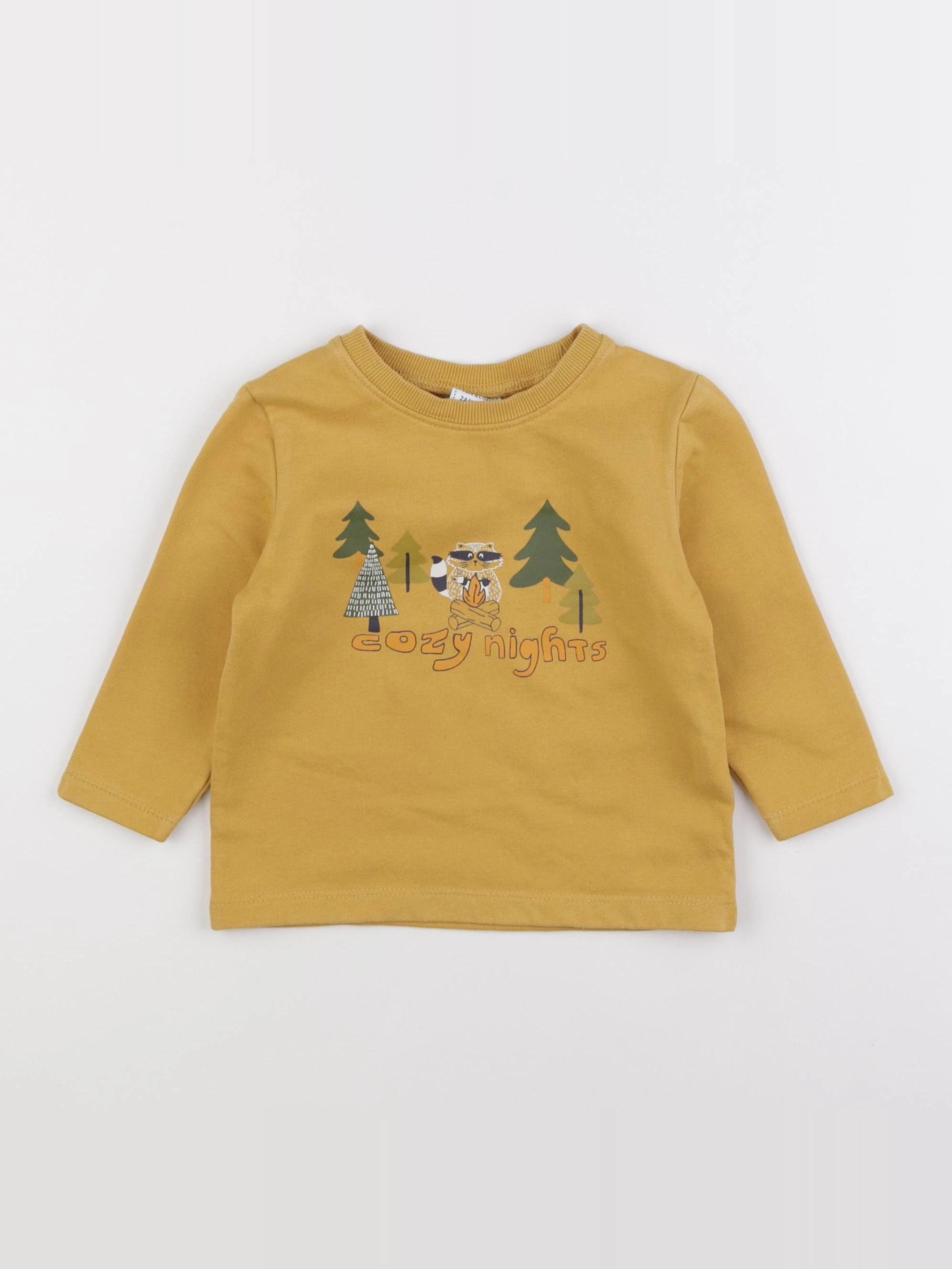 Tape à l'oeil - sweat jaune - 2 ans
