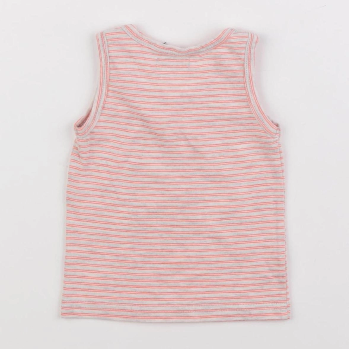 IKKS - débardeur gris, orange - 3 mois