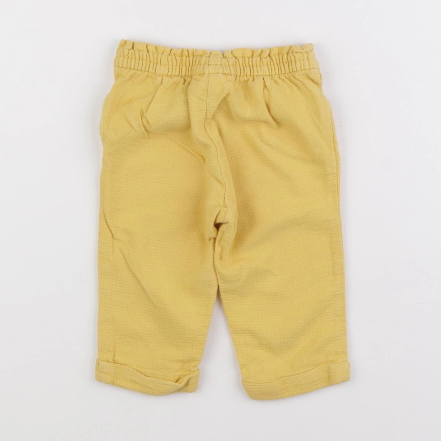 Cyrillus - pantalon jaune - 12 mois