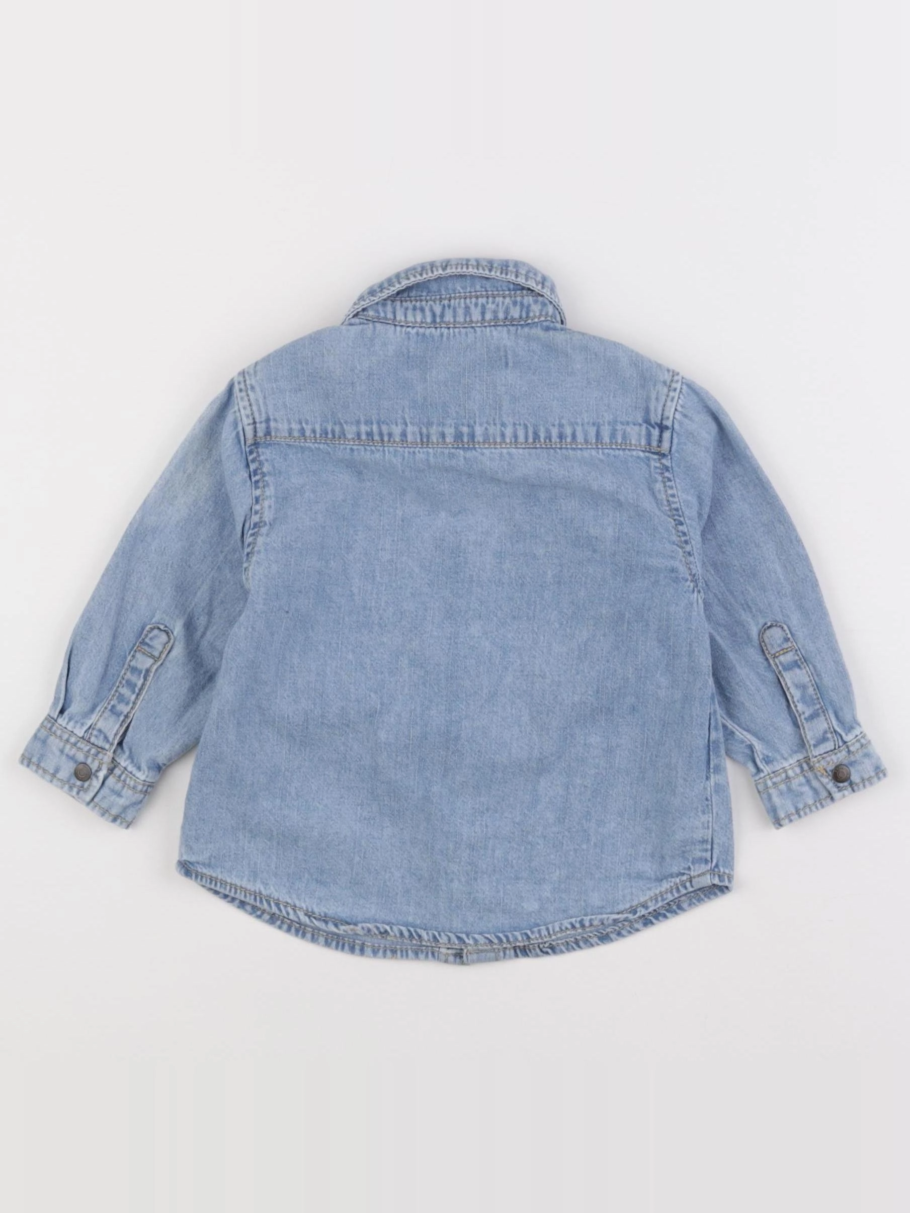 Zara - chemise bleu - 9/12 mois
