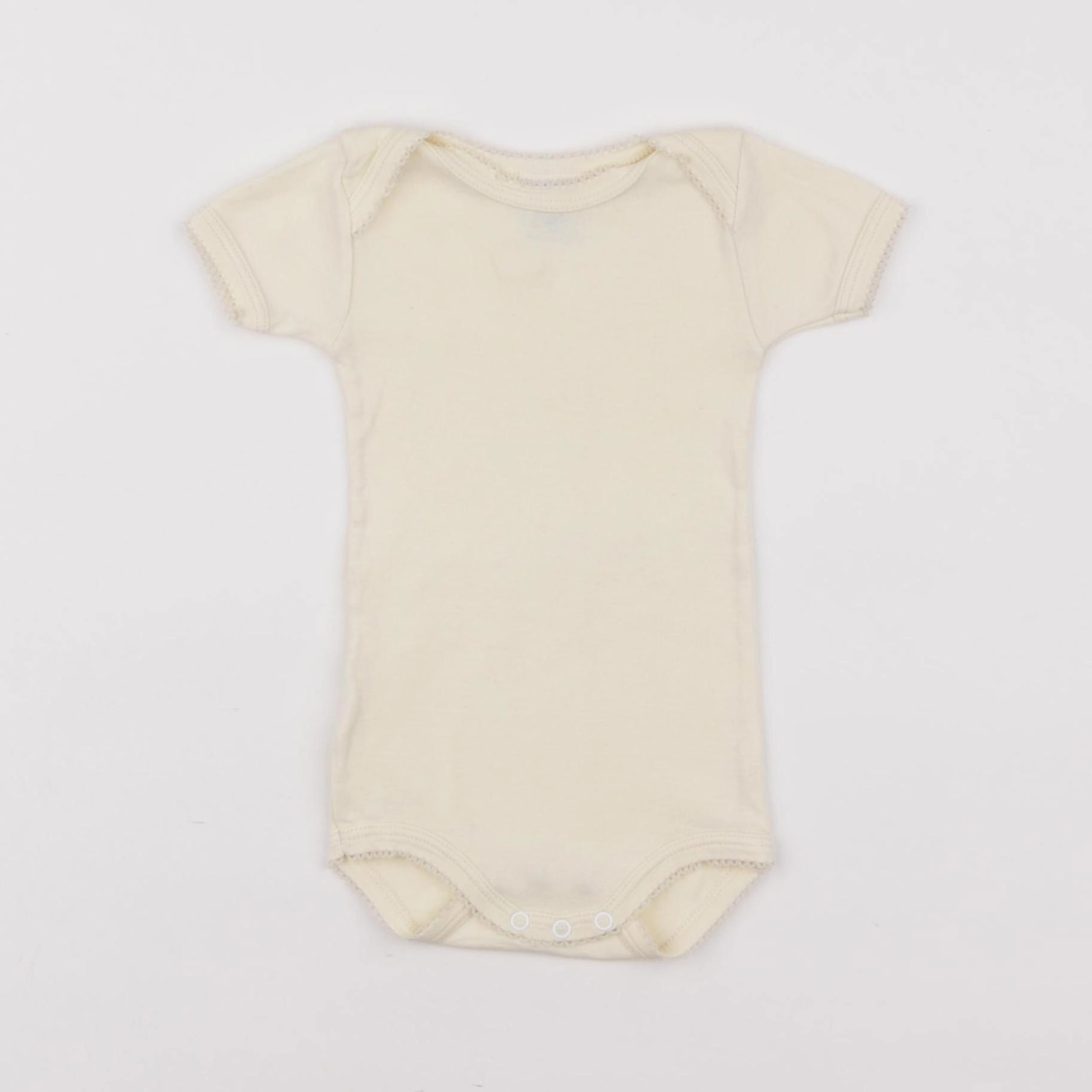 Petit Bateau - body beige - 3 mois