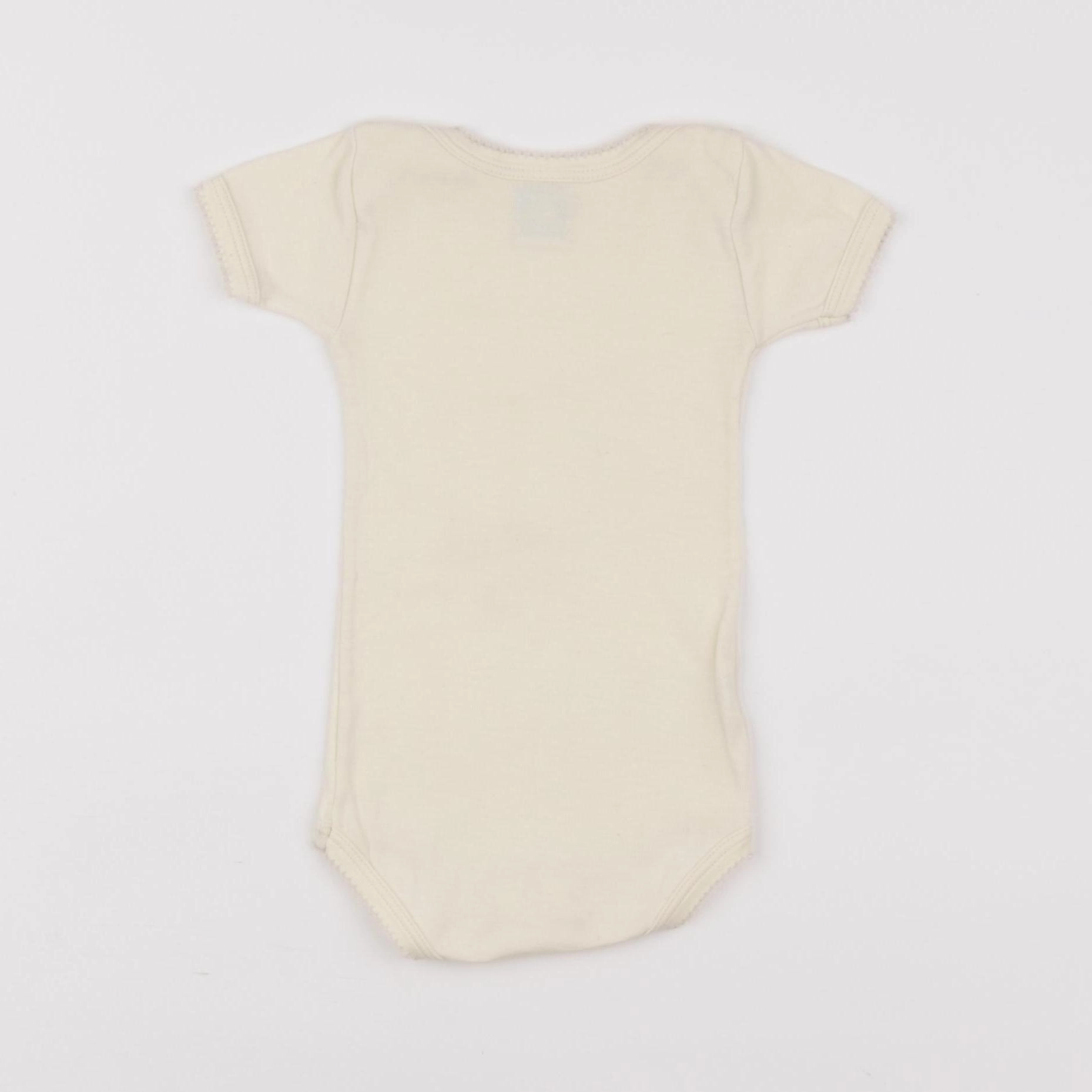 Petit Bateau - body beige - 3 mois