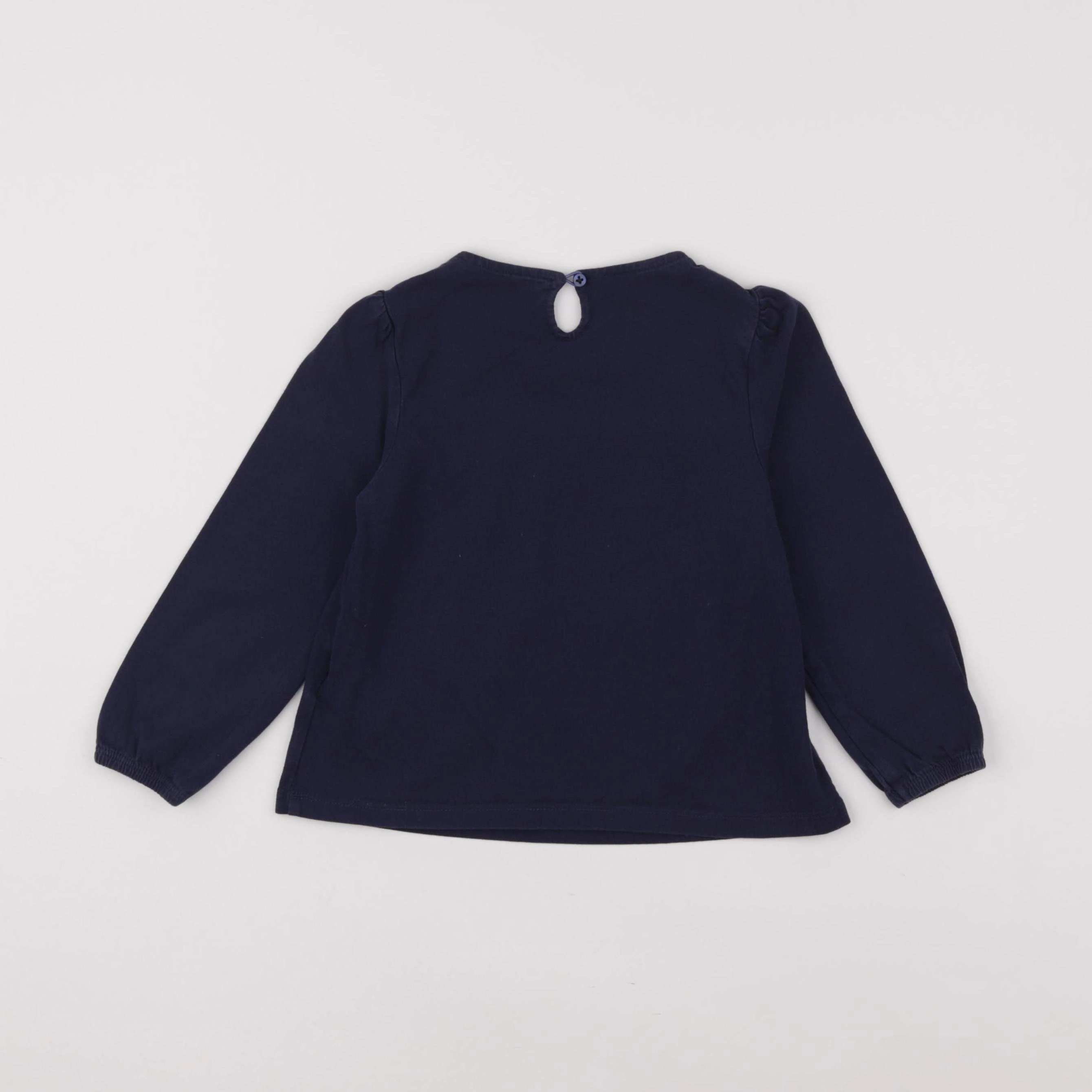 Vertbaudet - tee-shirt bleu - 4 ans