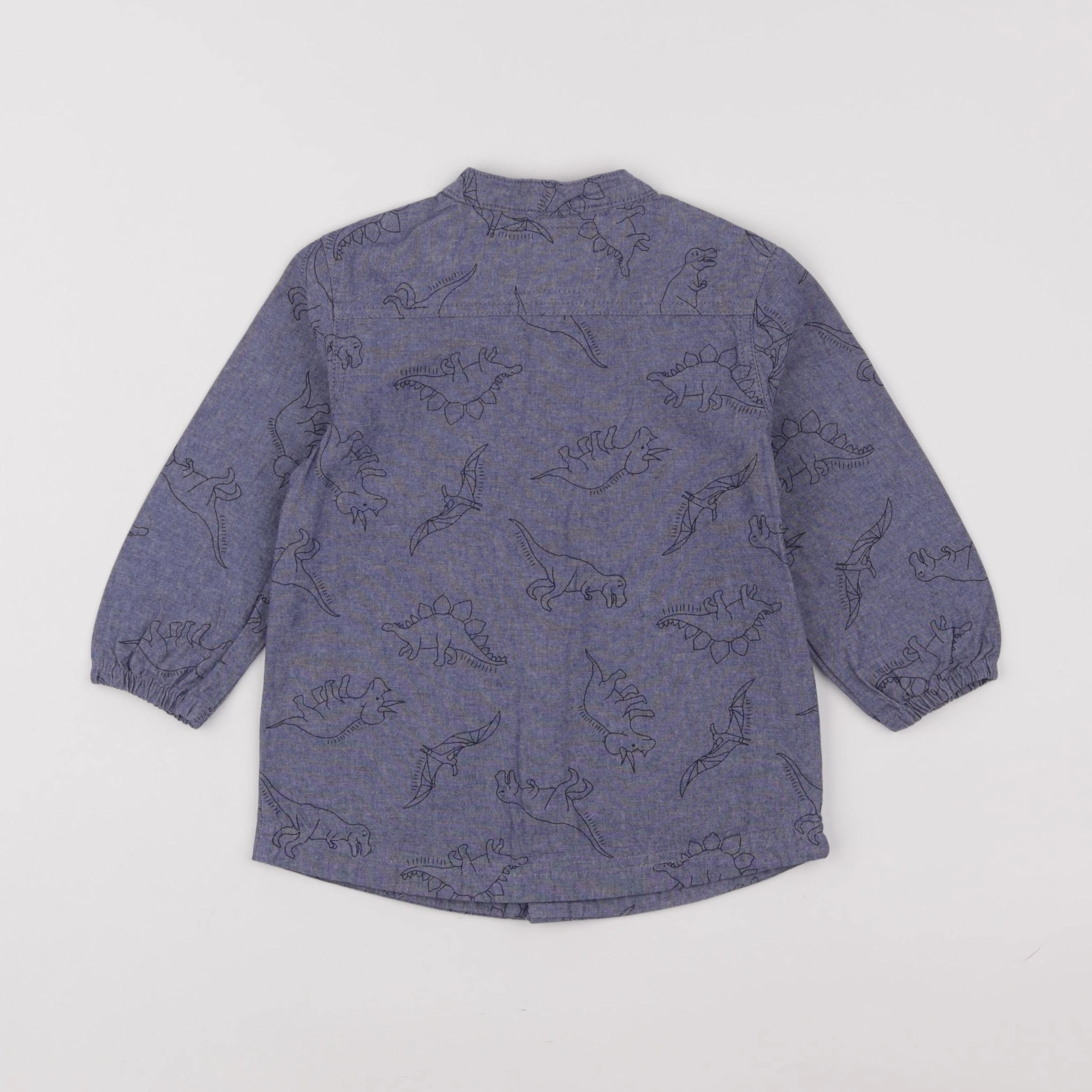 Vertbaudet - blouse d'activité bleu - 2 ans