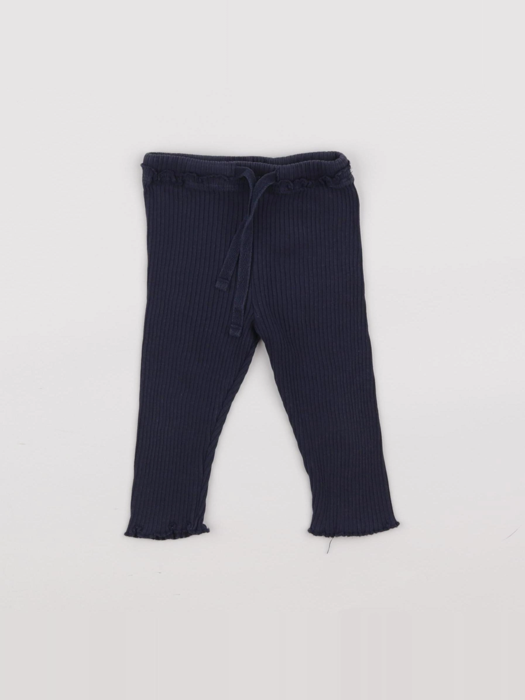 Boutchou - legging bleu - 6 mois