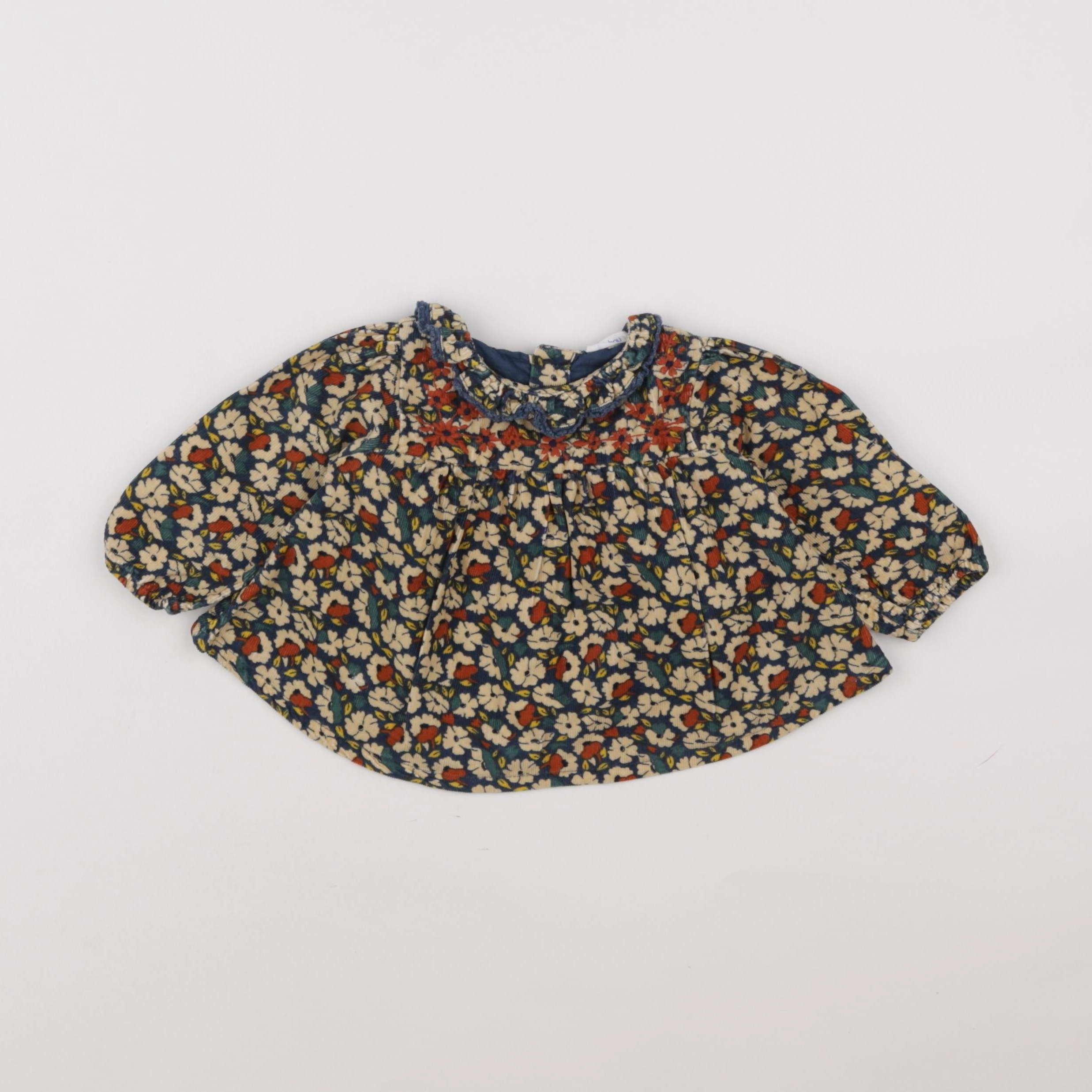 Boutchou - blouse multicolore - 6 mois