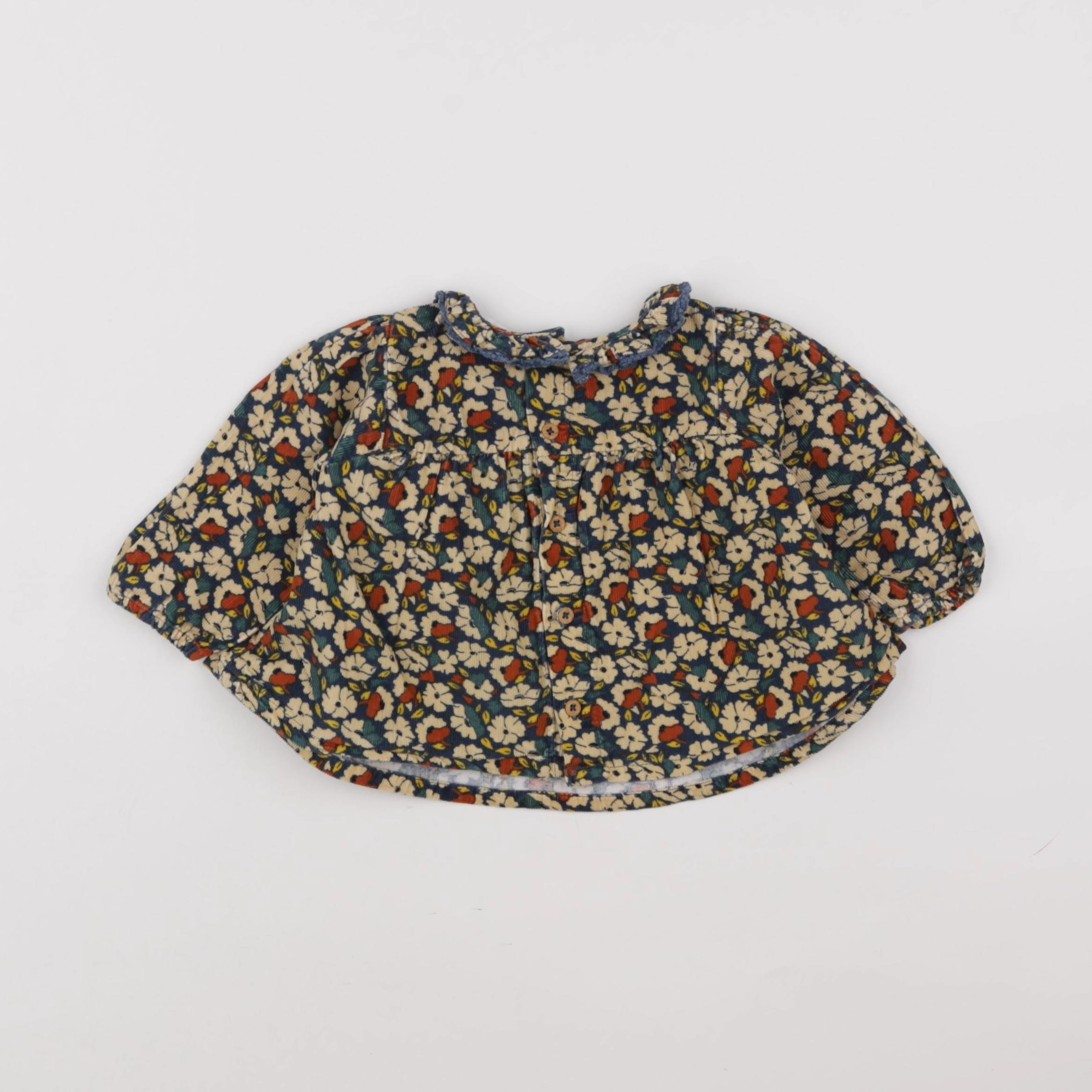 Boutchou - blouse multicolore - 6 mois