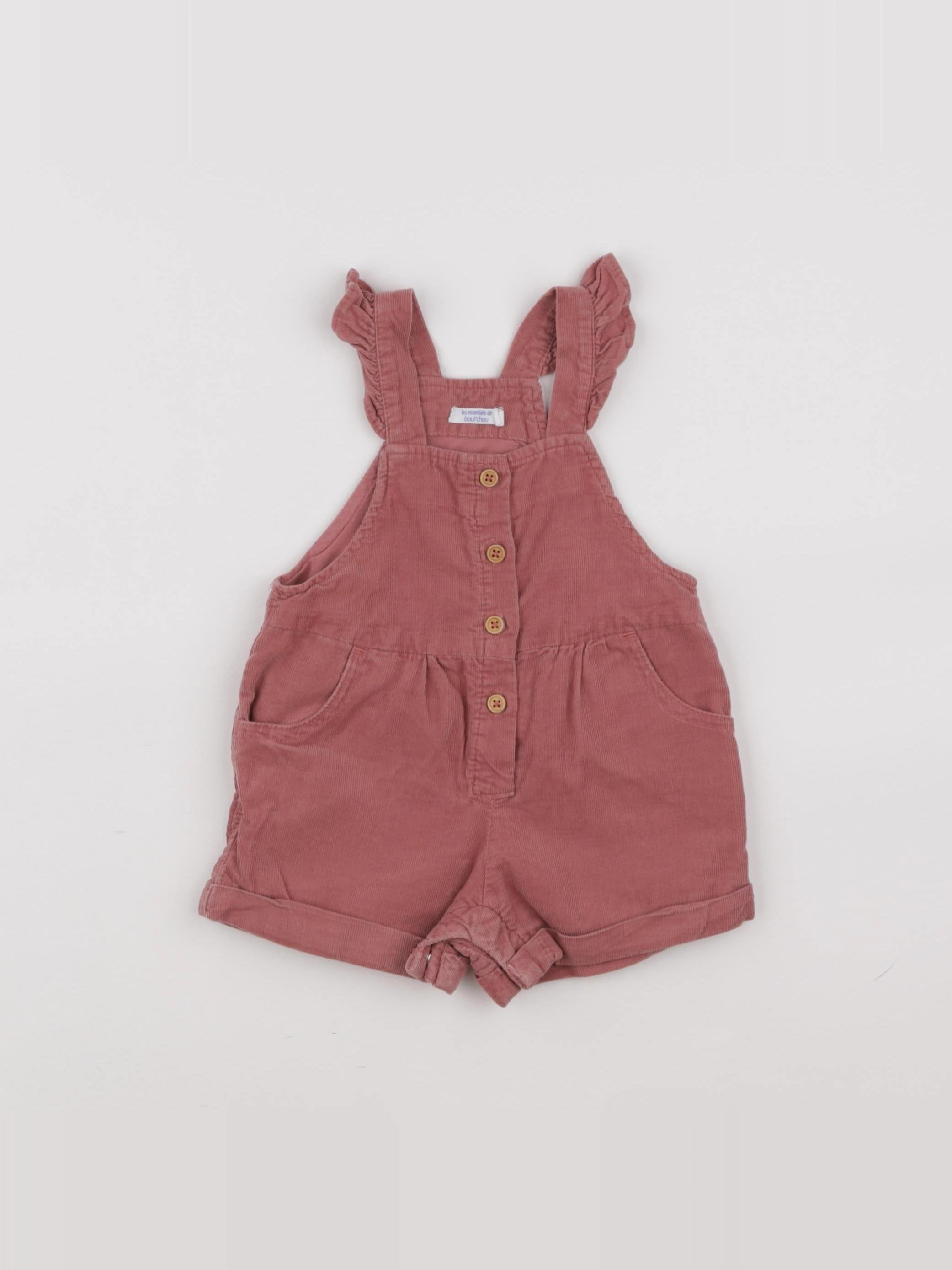 Boutchou - combinaison rouge - 6 mois