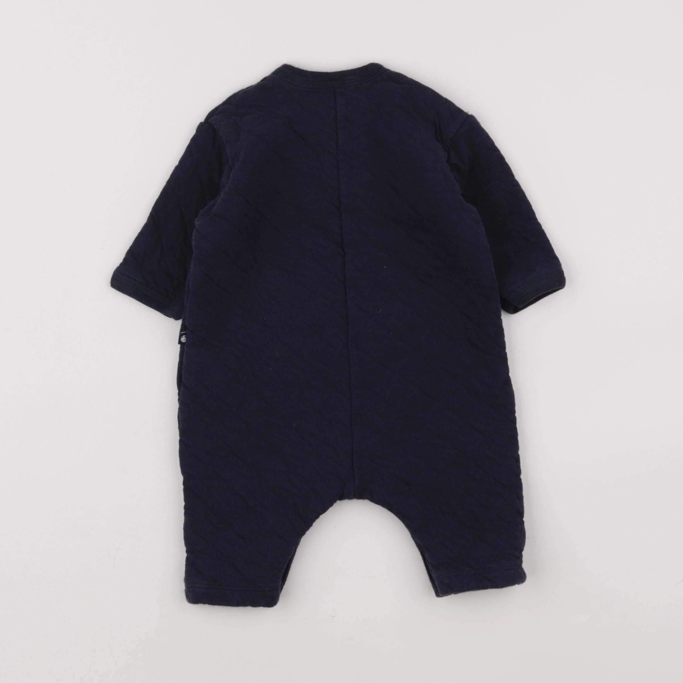 Petit Bateau - combinaison bleu - 3 mois