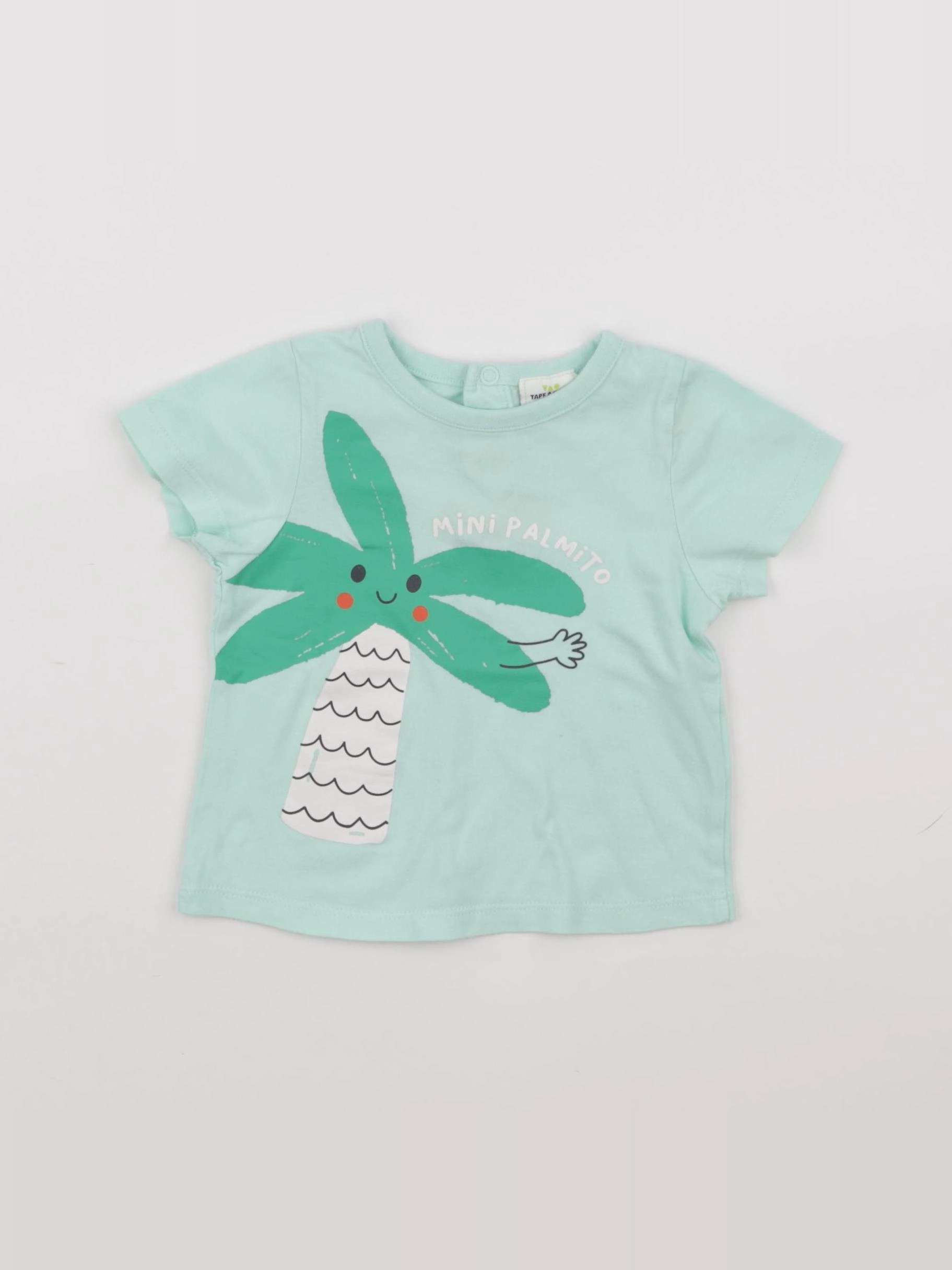Tape à l'oeil - tee-shirt vert - 6 mois
