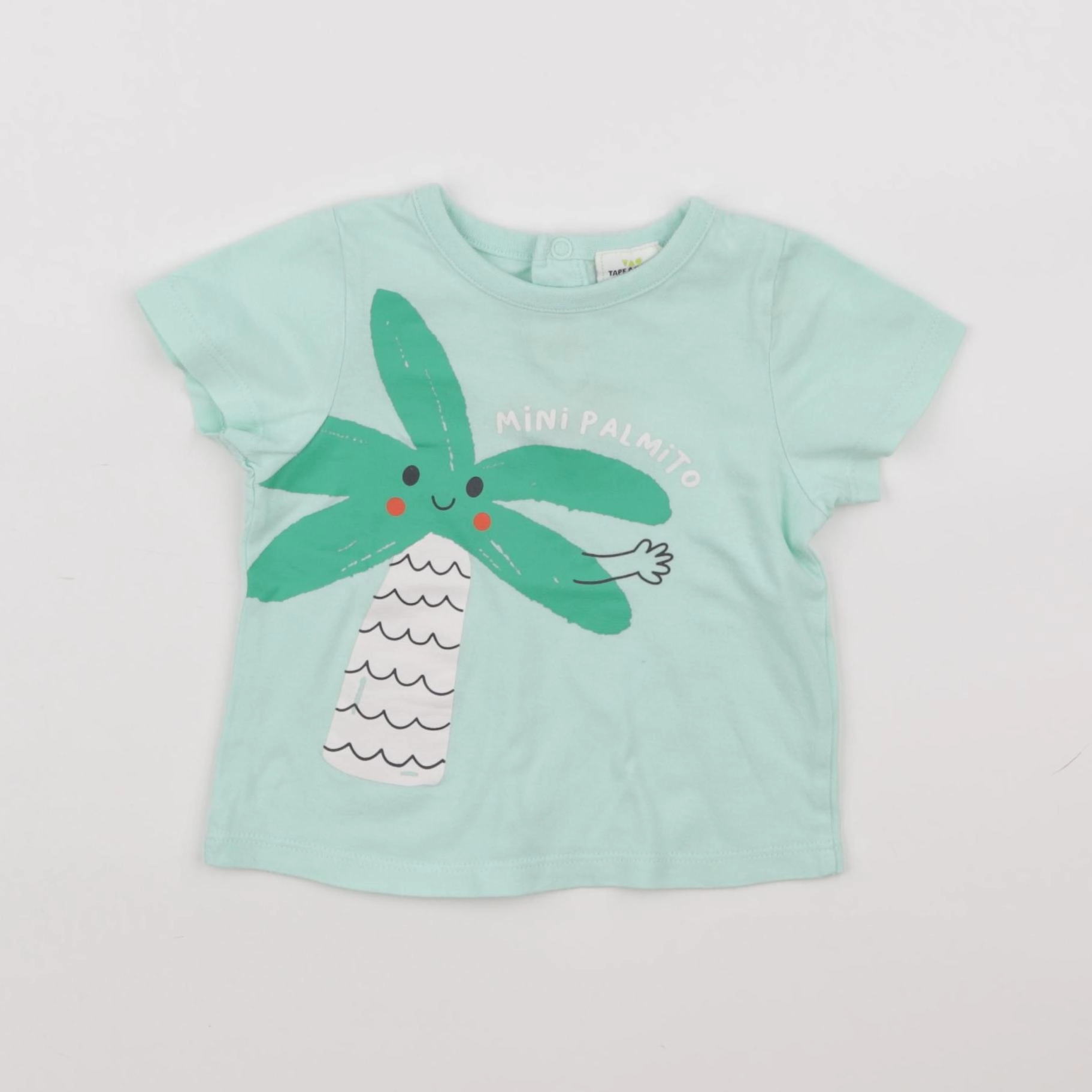 Tape à l'oeil - tee-shirt vert - 6 mois