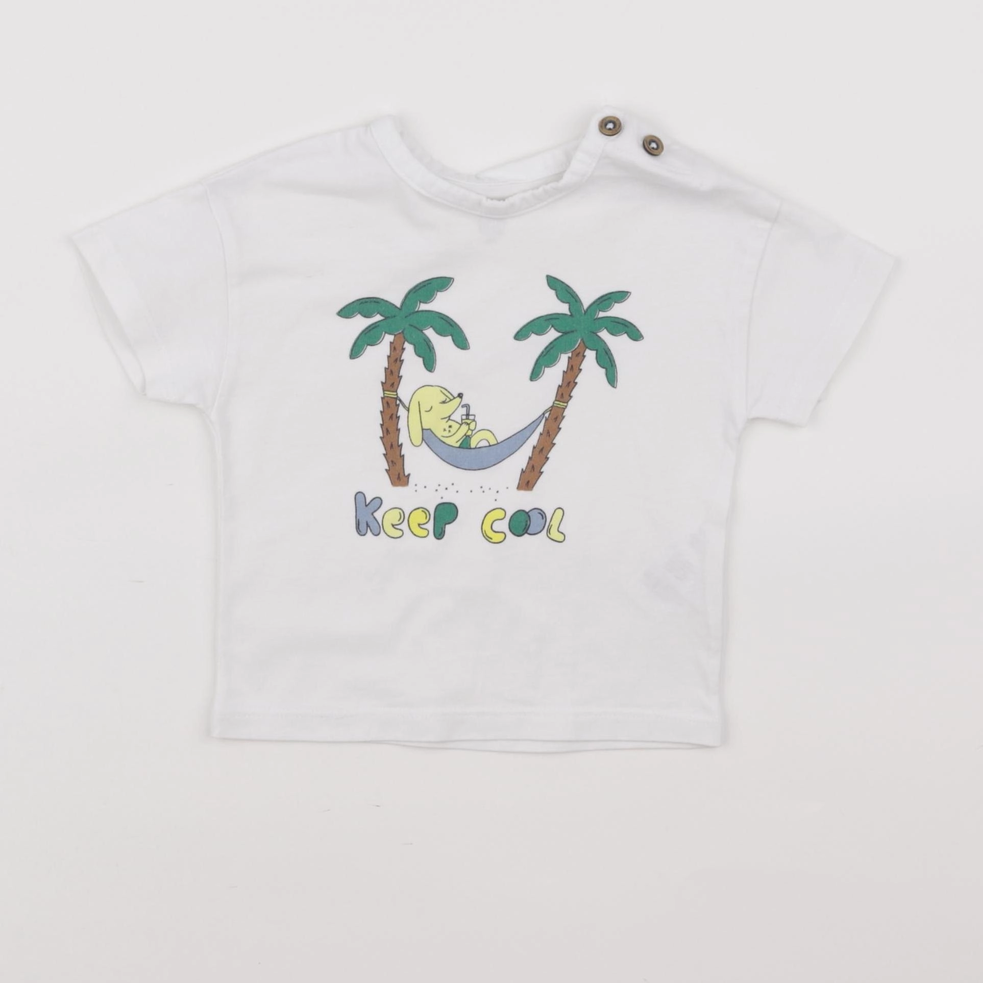 La Redoute - tee-shirt blanc - 6 mois