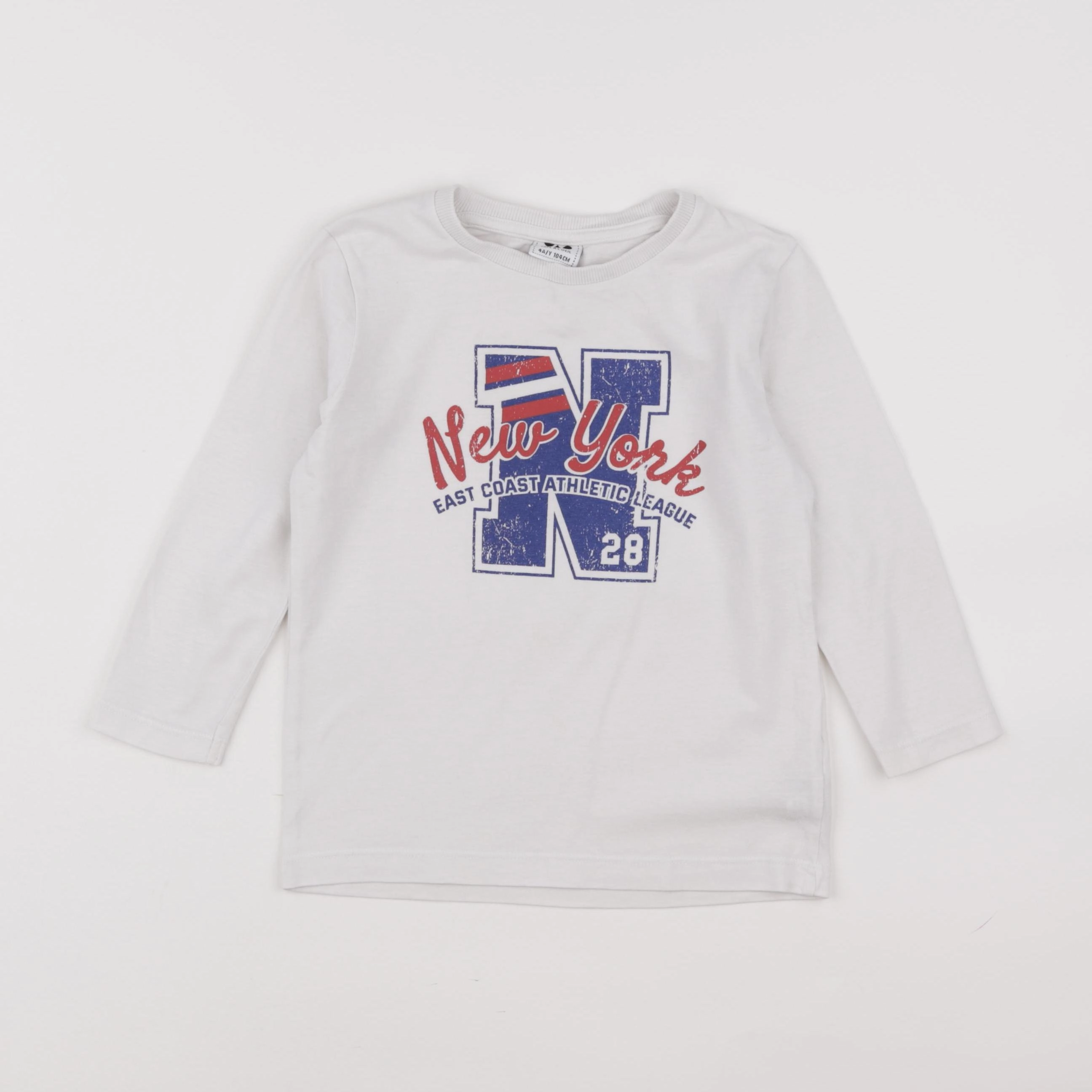 Tape à l'oeil - tee-shirt blanc - 4 ans