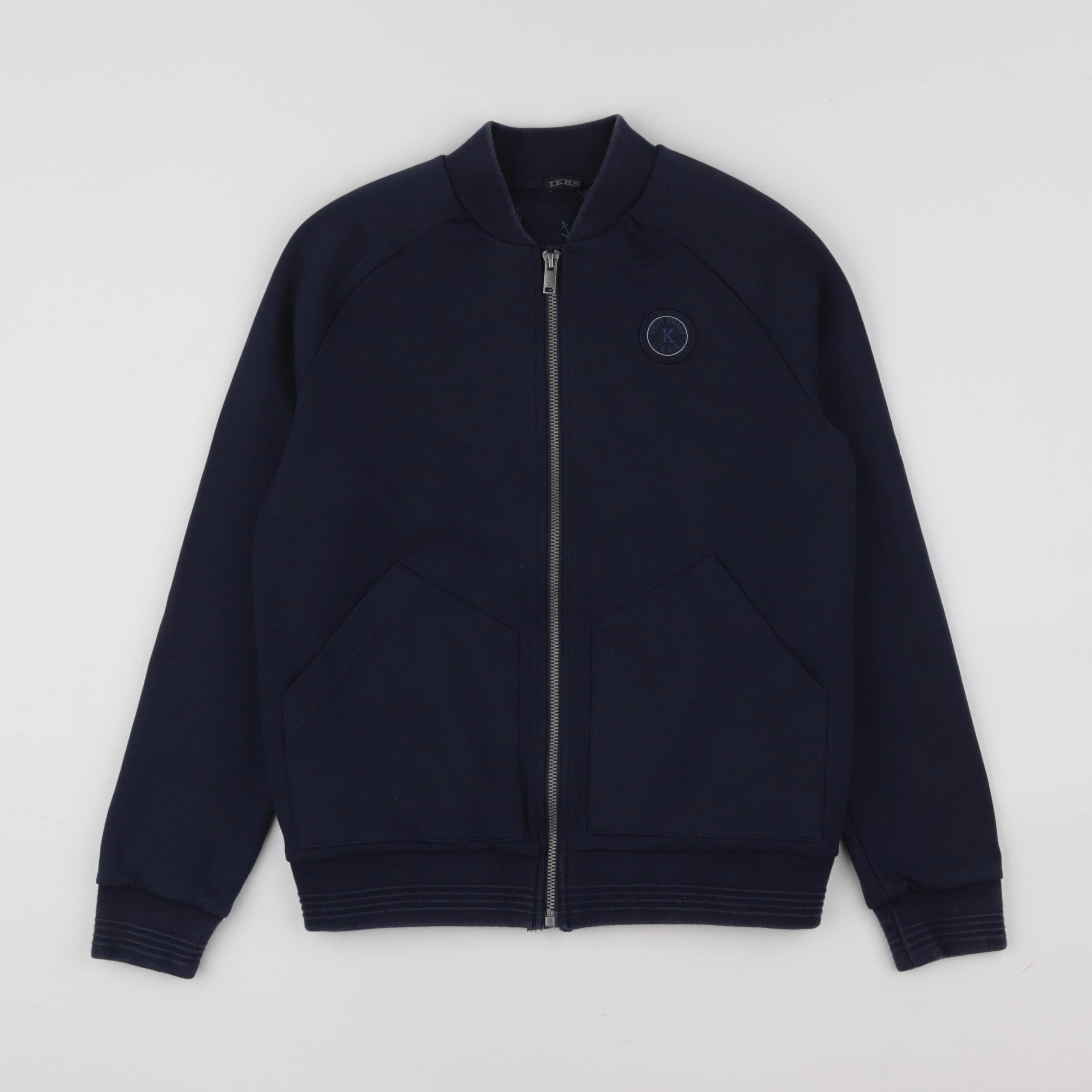 IKKS - sweat imprimé au dos bleu - 12 ans