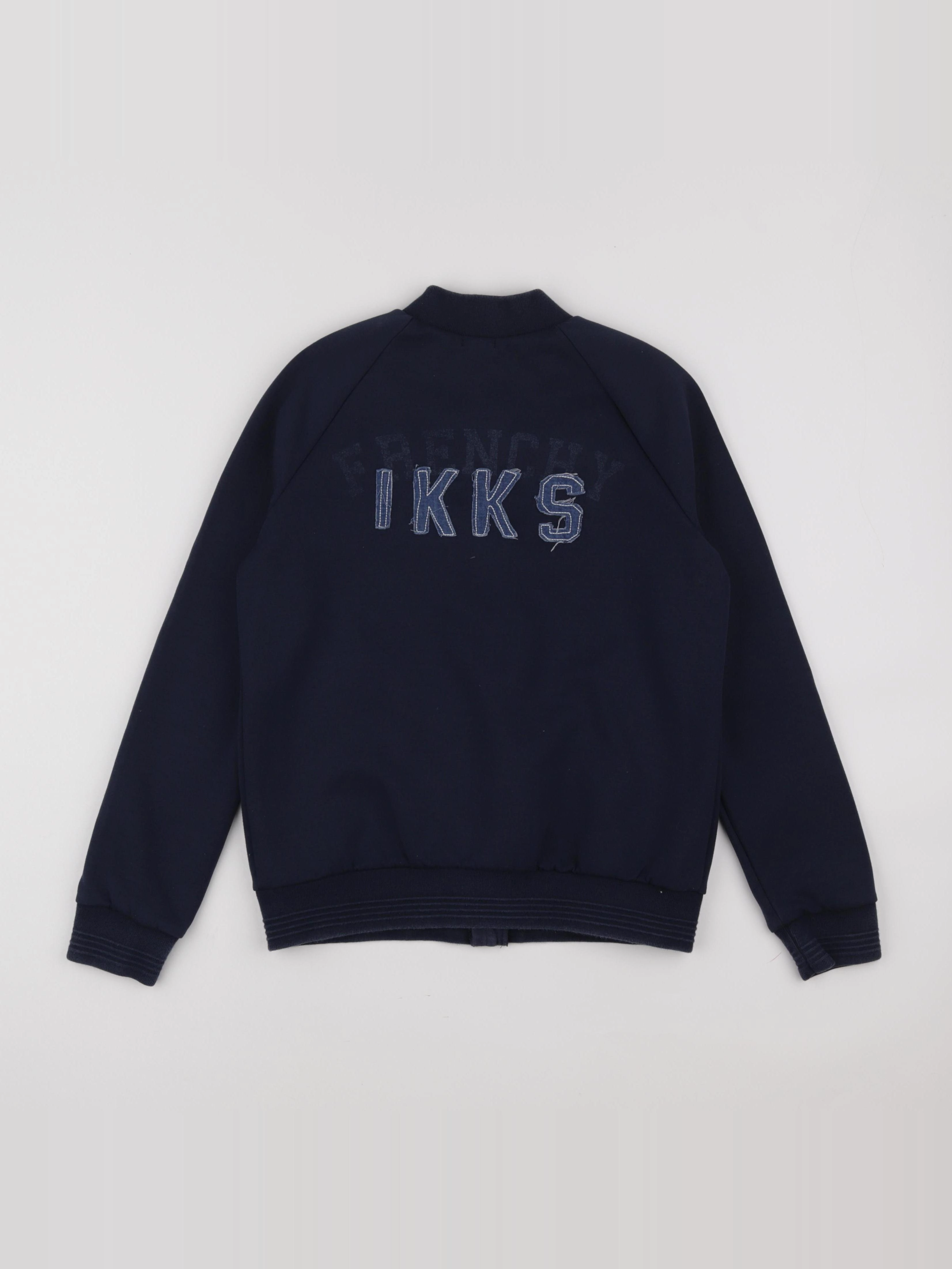 IKKS - sweat imprimé au dos bleu - 12 ans