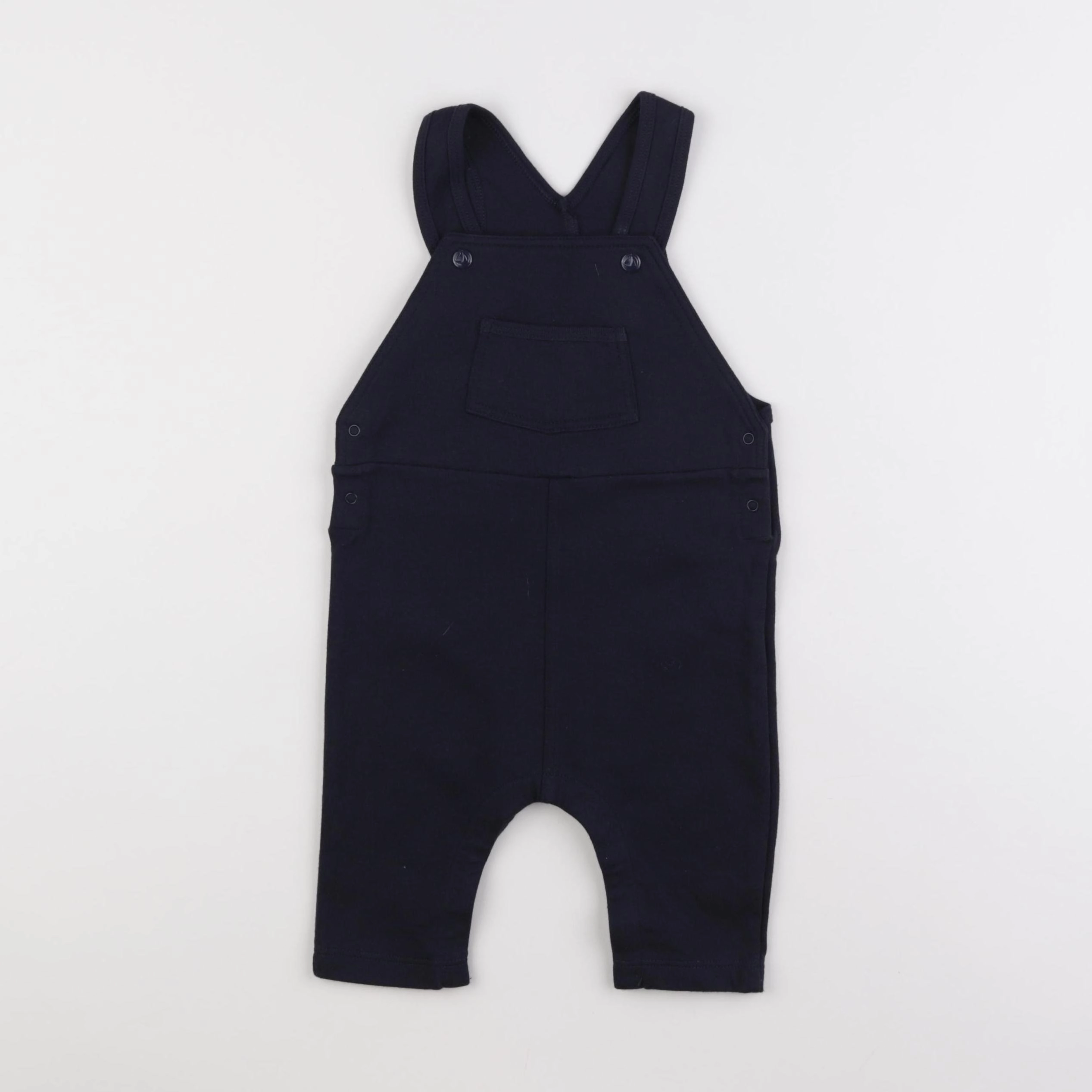Petit Bateau - salopette bleu - 12 mois