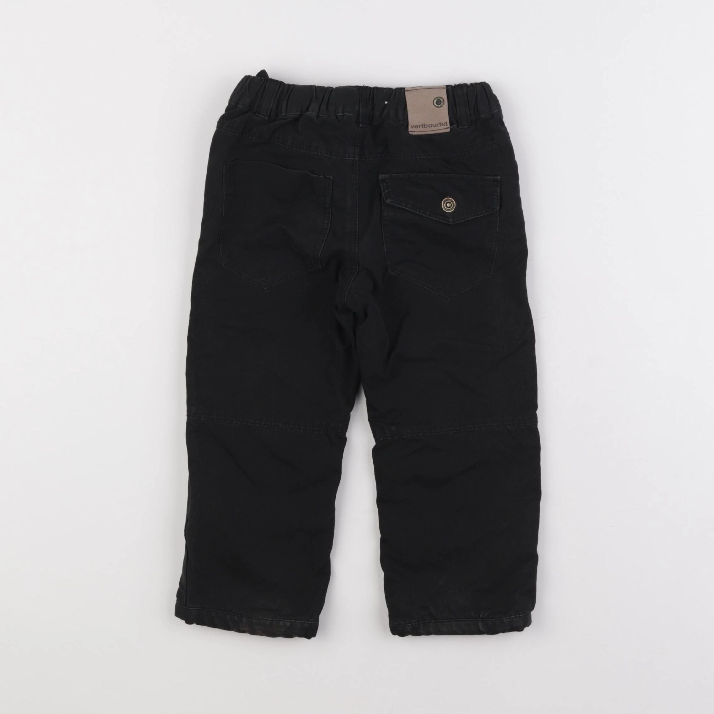 Vertbaudet - pantalon noir - 2 ans