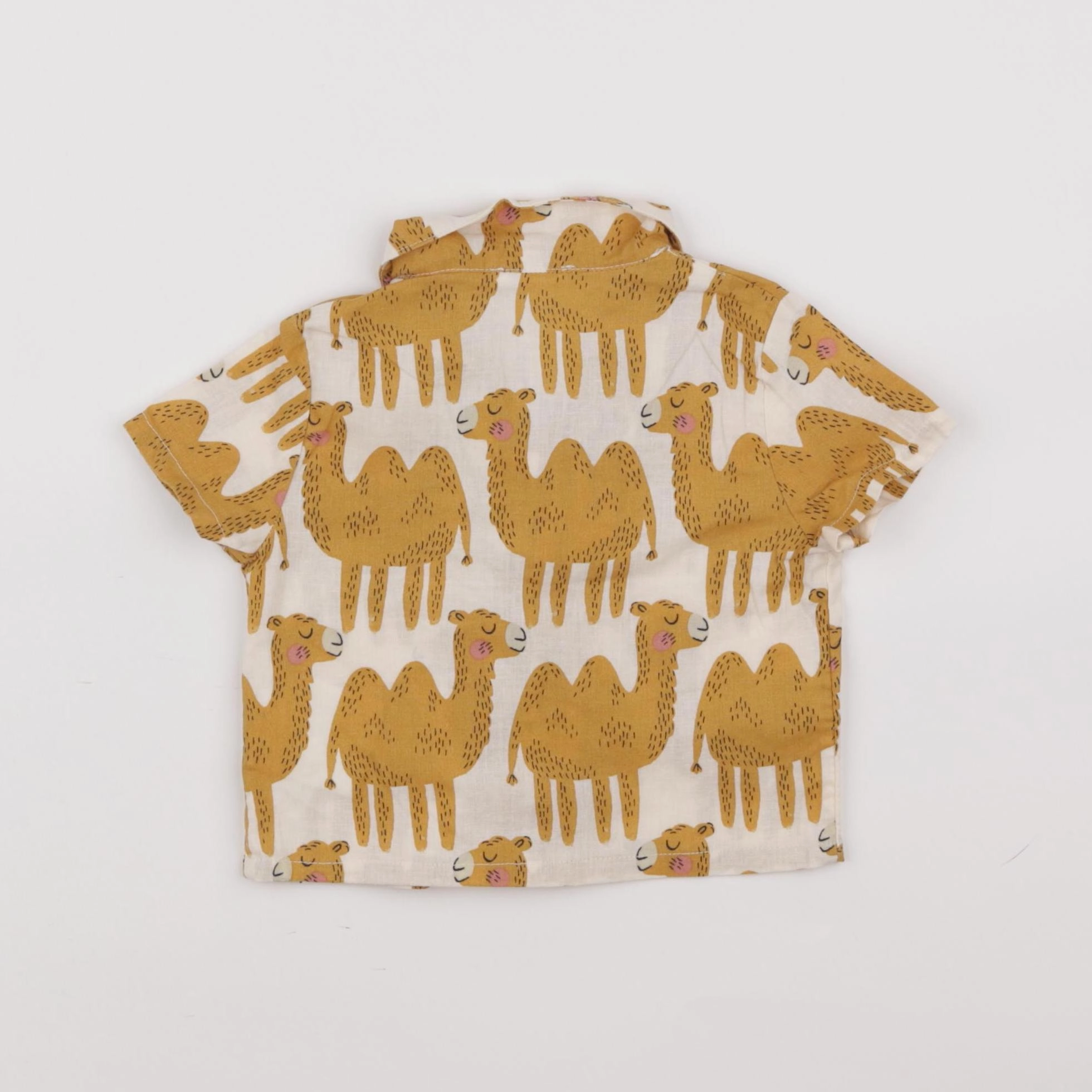 Boutchou - chemise blanc - 6 mois