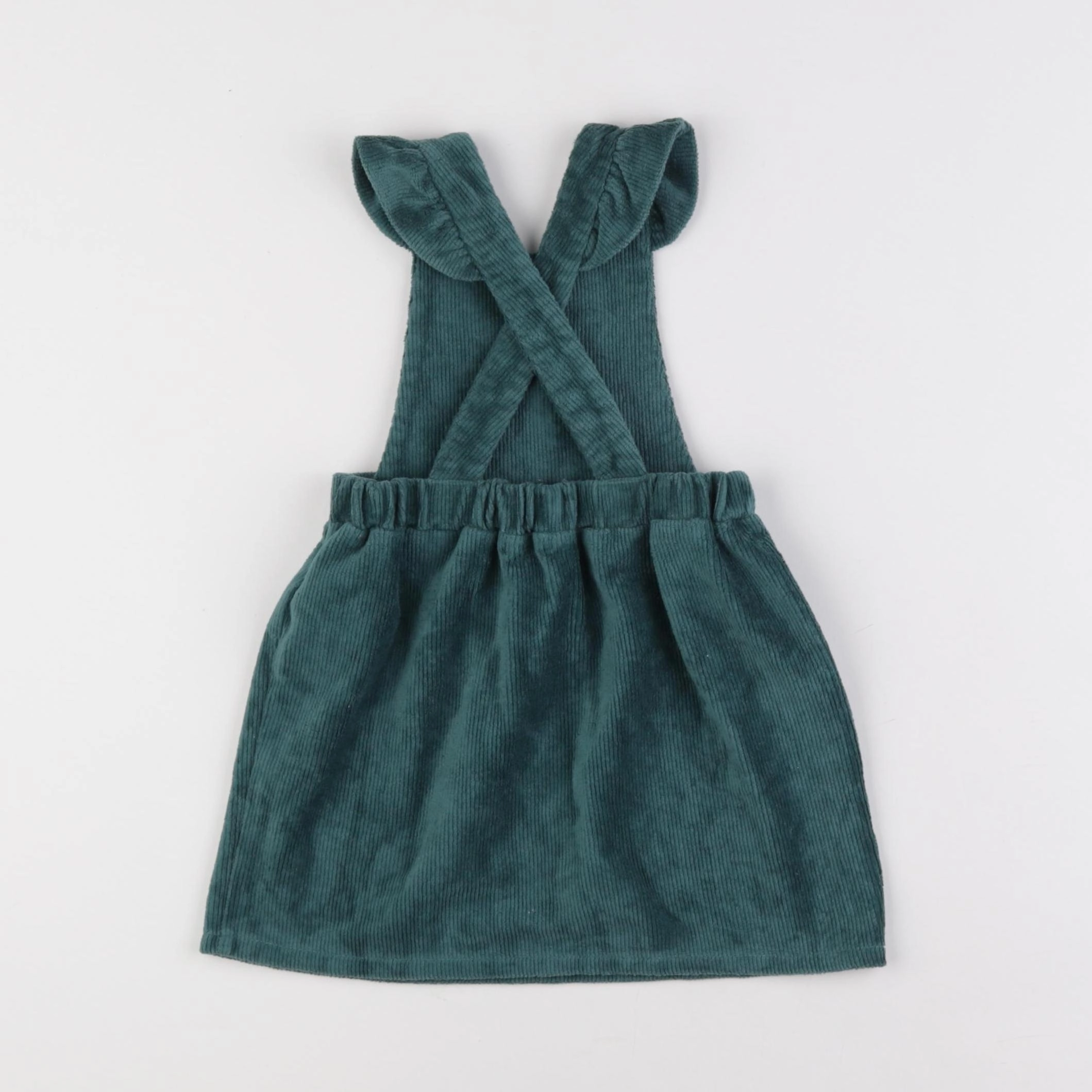 Vertbaudet - robe vert - 18 mois