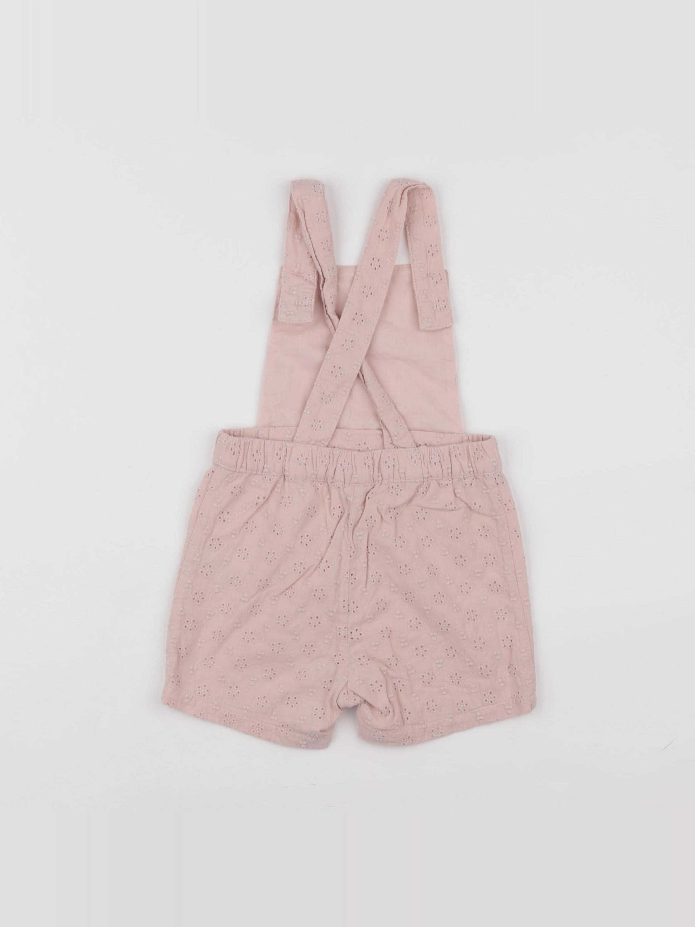Petit Bateau - salopette rose - 12 mois