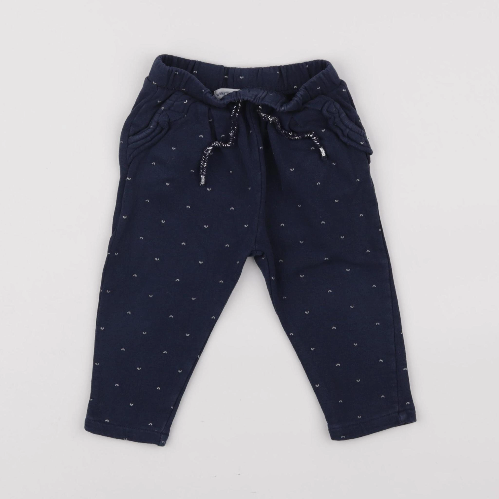 Vertbaudet - jogging bleu - 18 mois