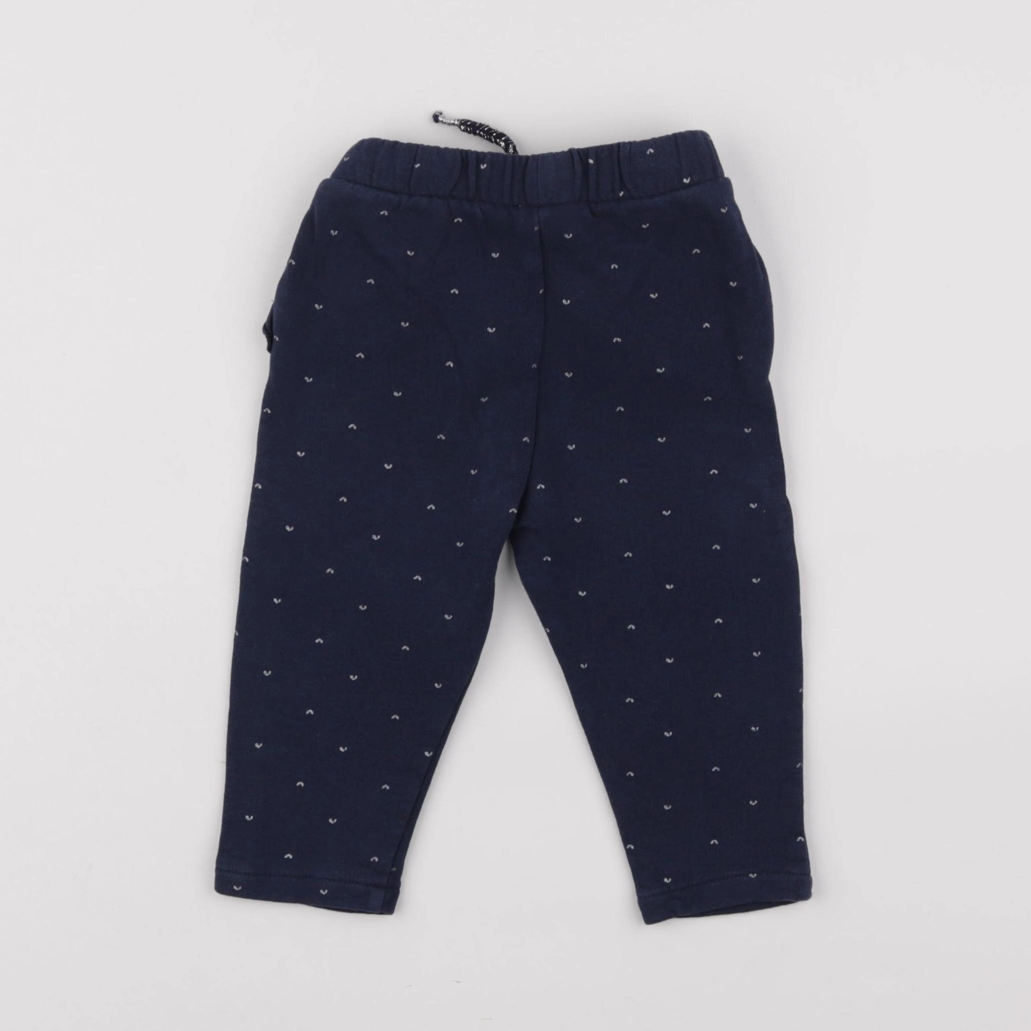 Vertbaudet - jogging bleu - 18 mois