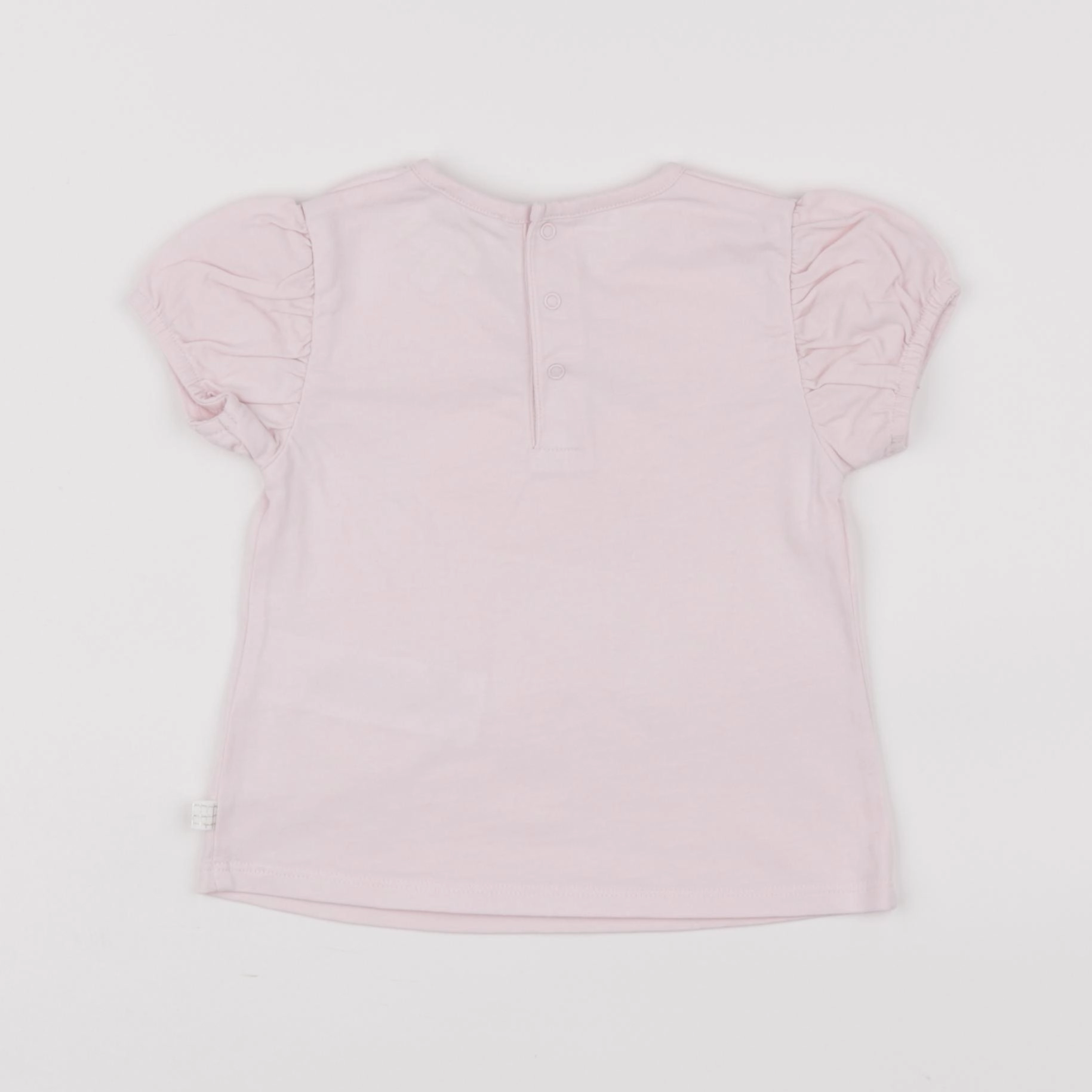 Carrément Beau - tee-shirt rose - 12 mois