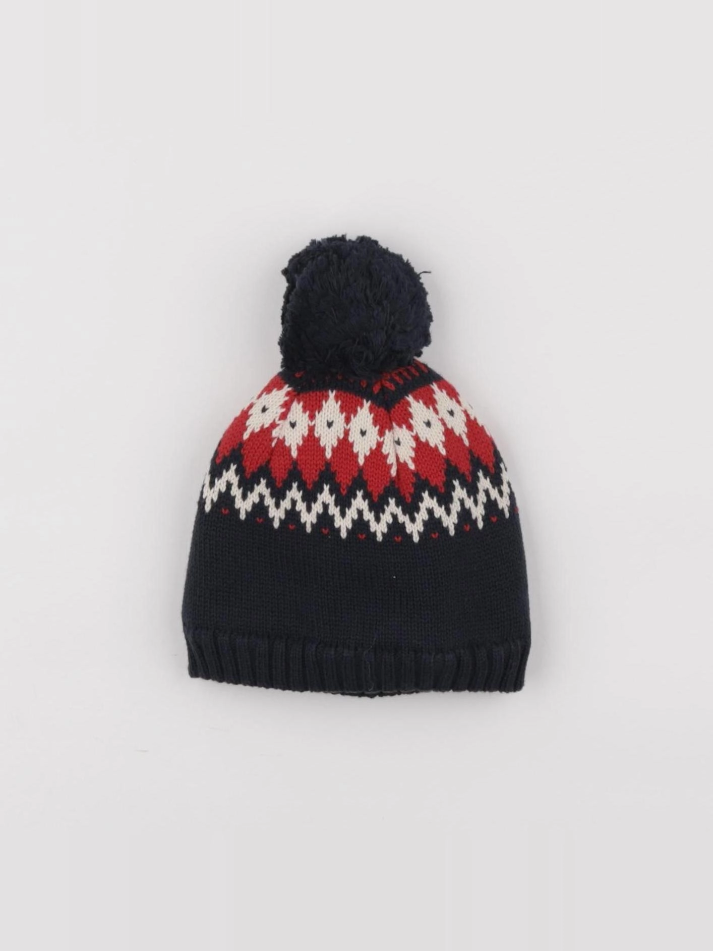 Petit Bateau - bonnet bleu - 2/3 ans