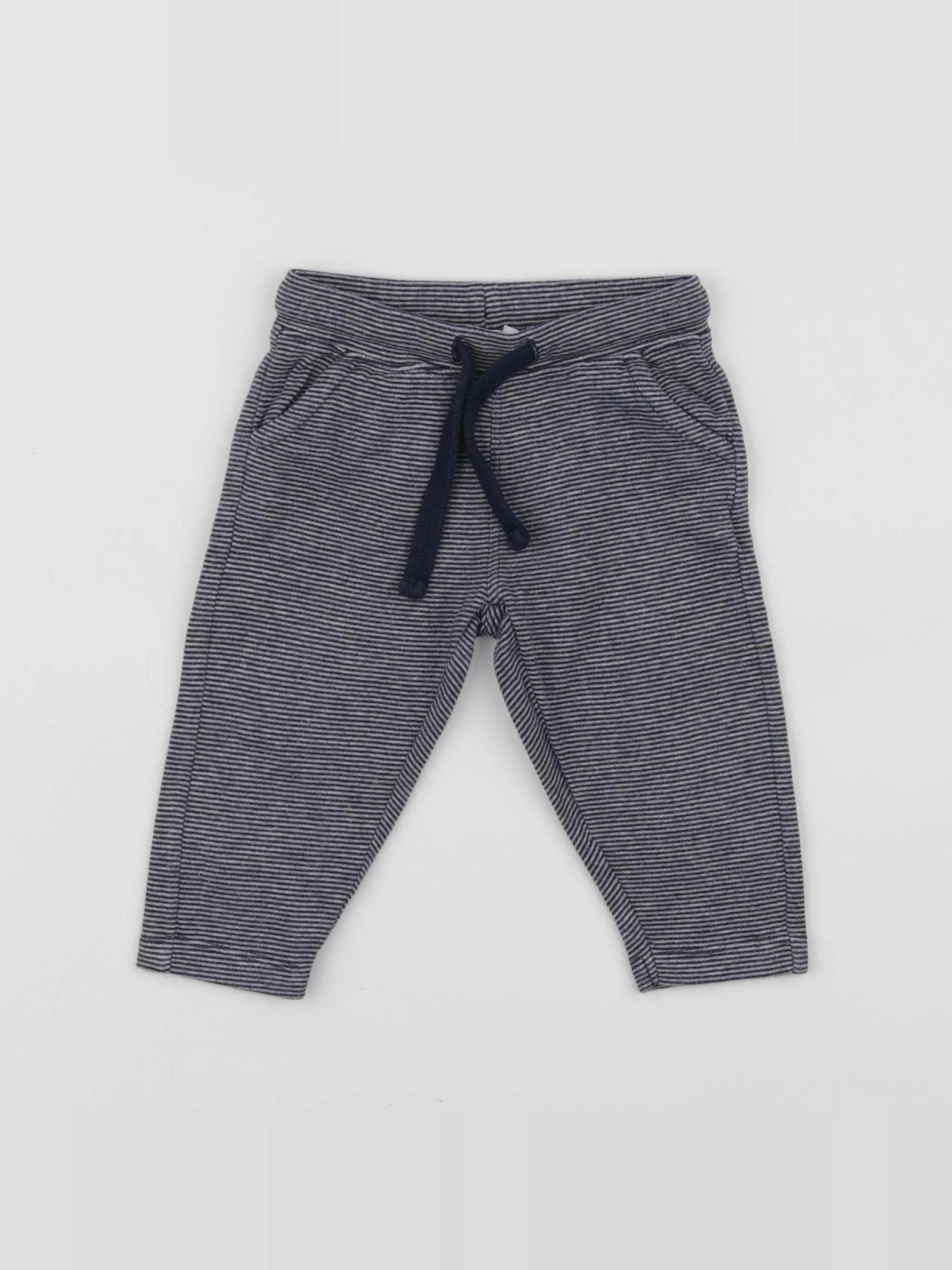 Boutchou - jogging bleu - 9 mois