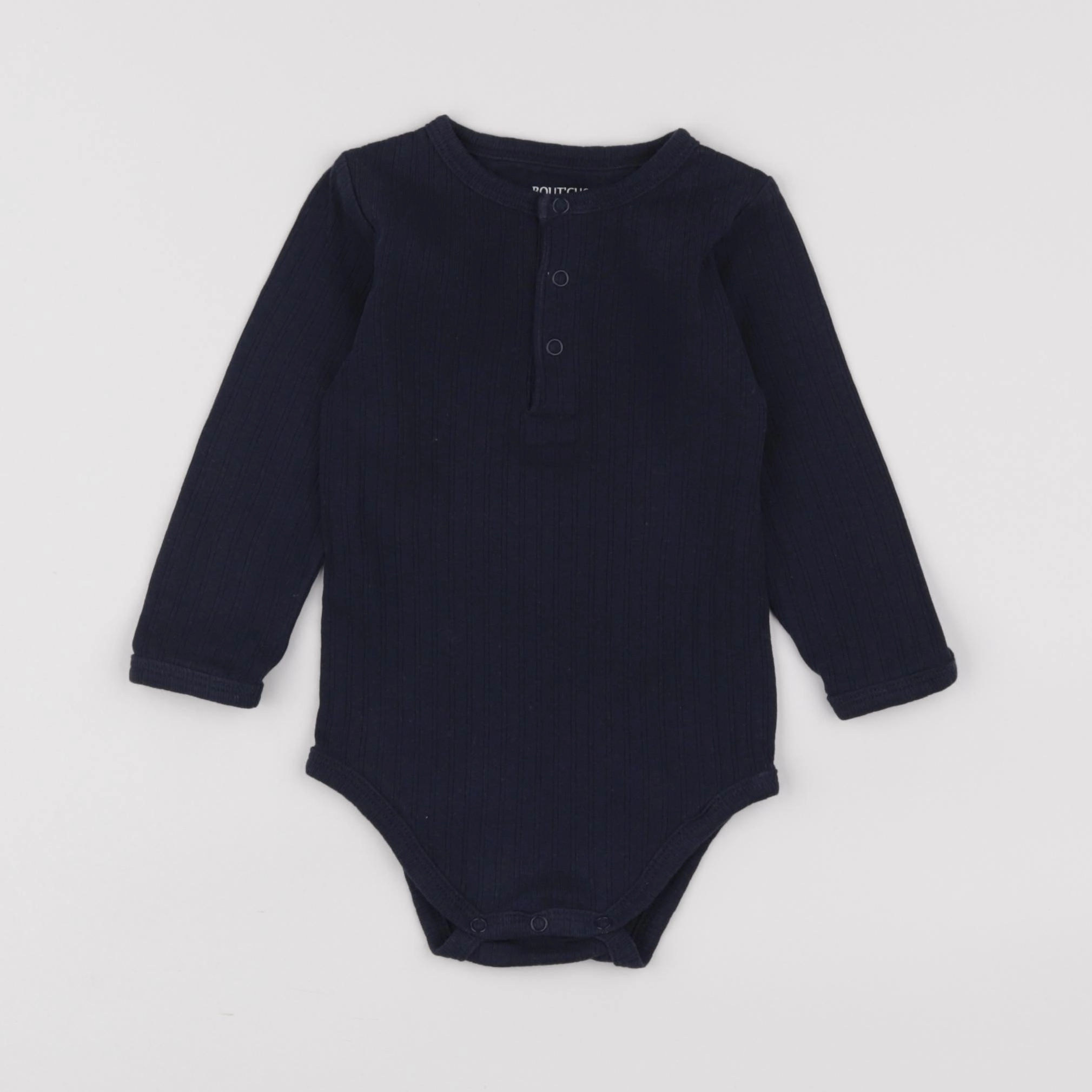 Boutchou - body bleu - 12 mois