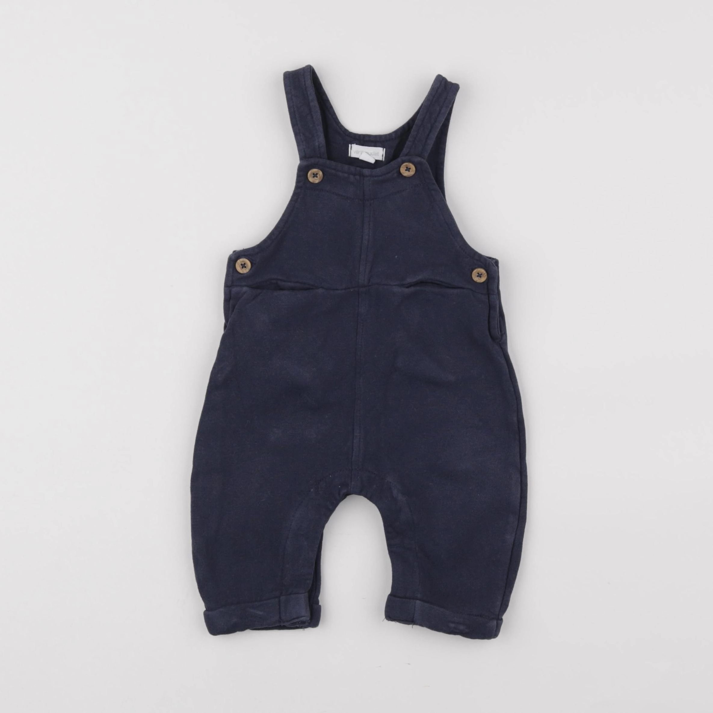 Vertbaudet - combinaison bleu - 6 mois
