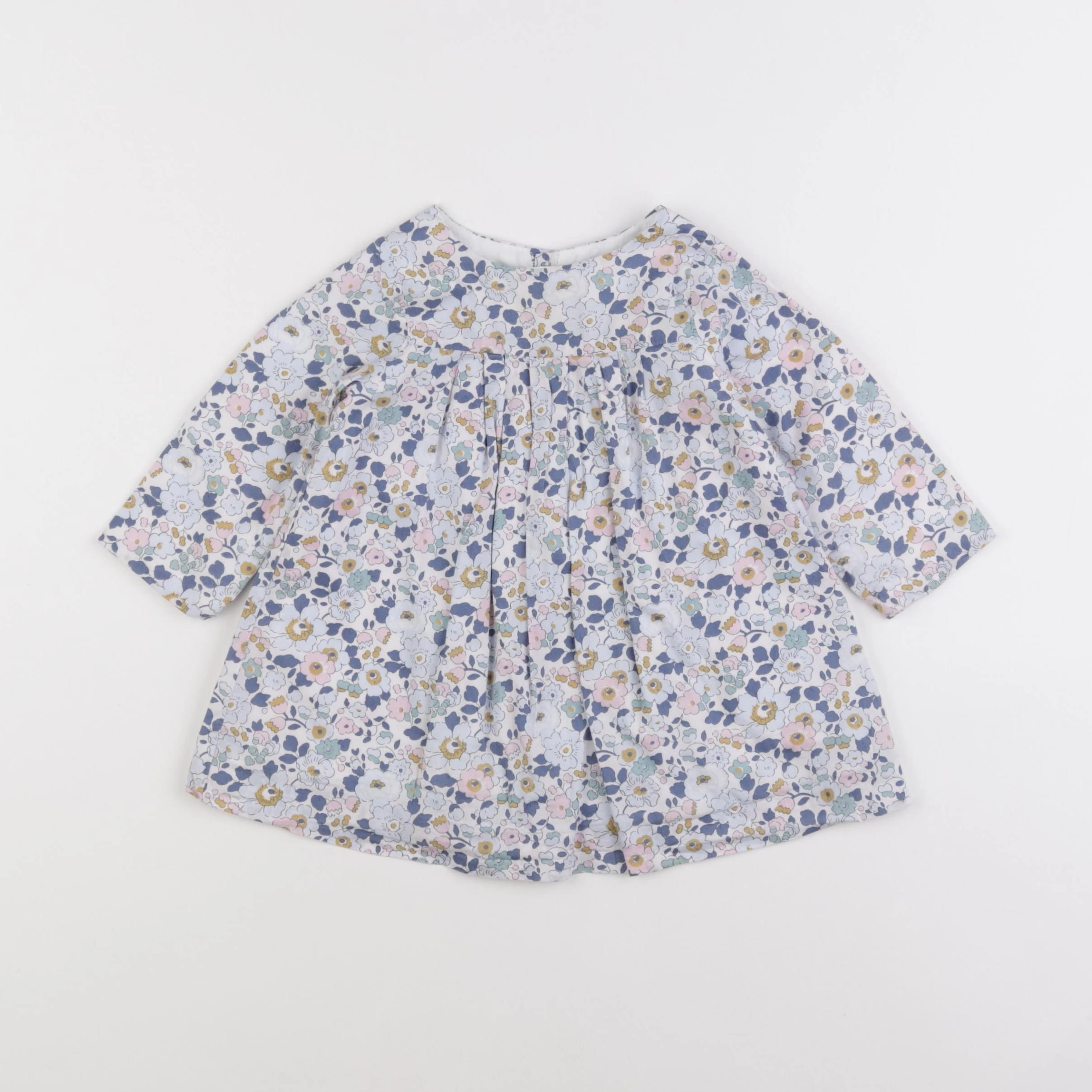 Jacadi - robe liberty multicolore - 12 mois