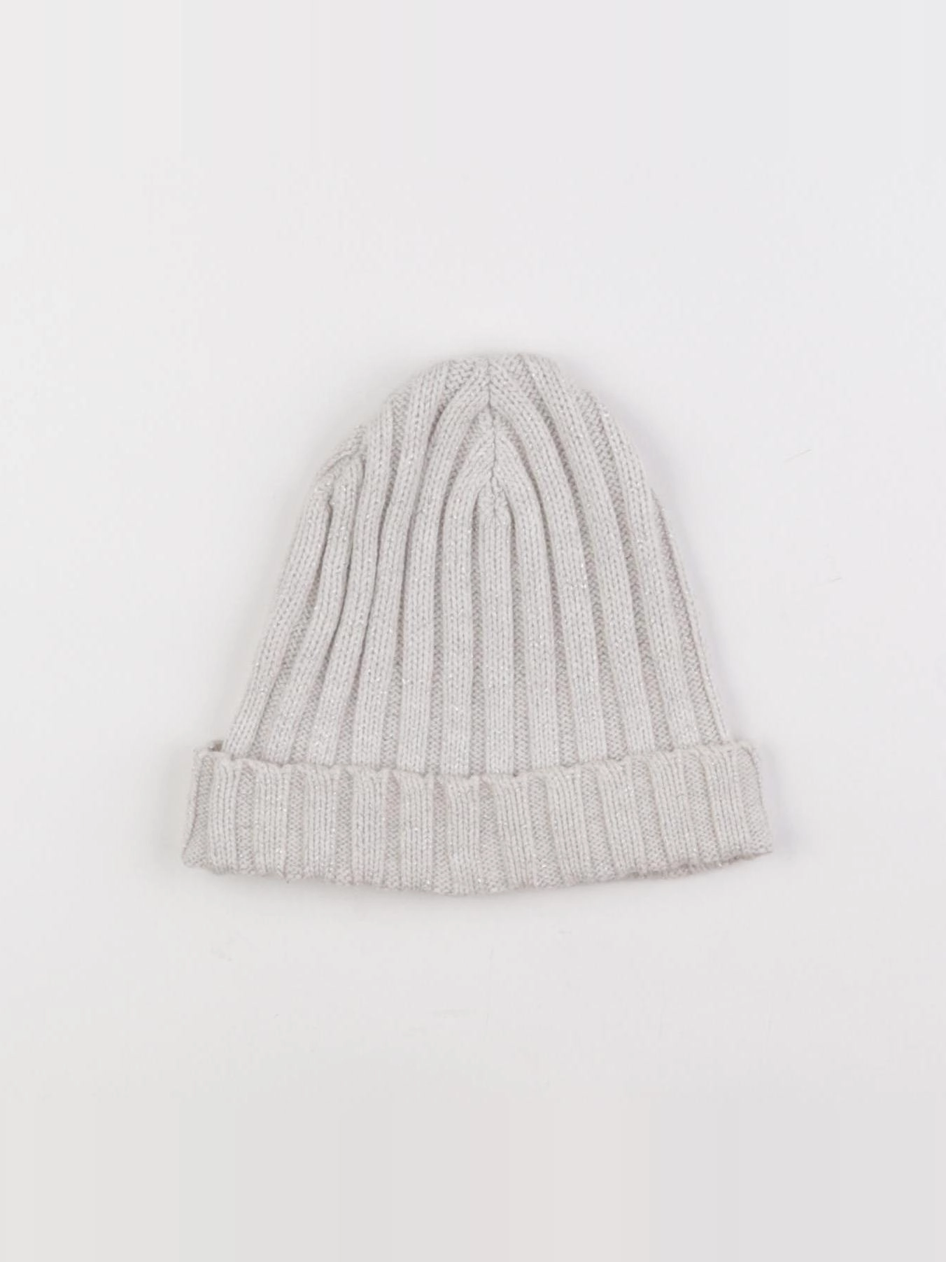 Petit Bateau - bonnet gris, argent - 5 ans