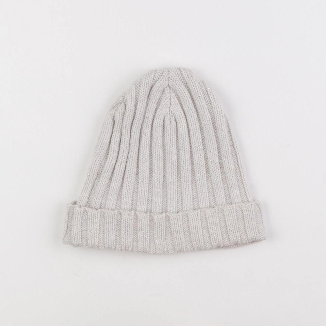 Petit Bateau - bonnet gris, argent - 5 ans