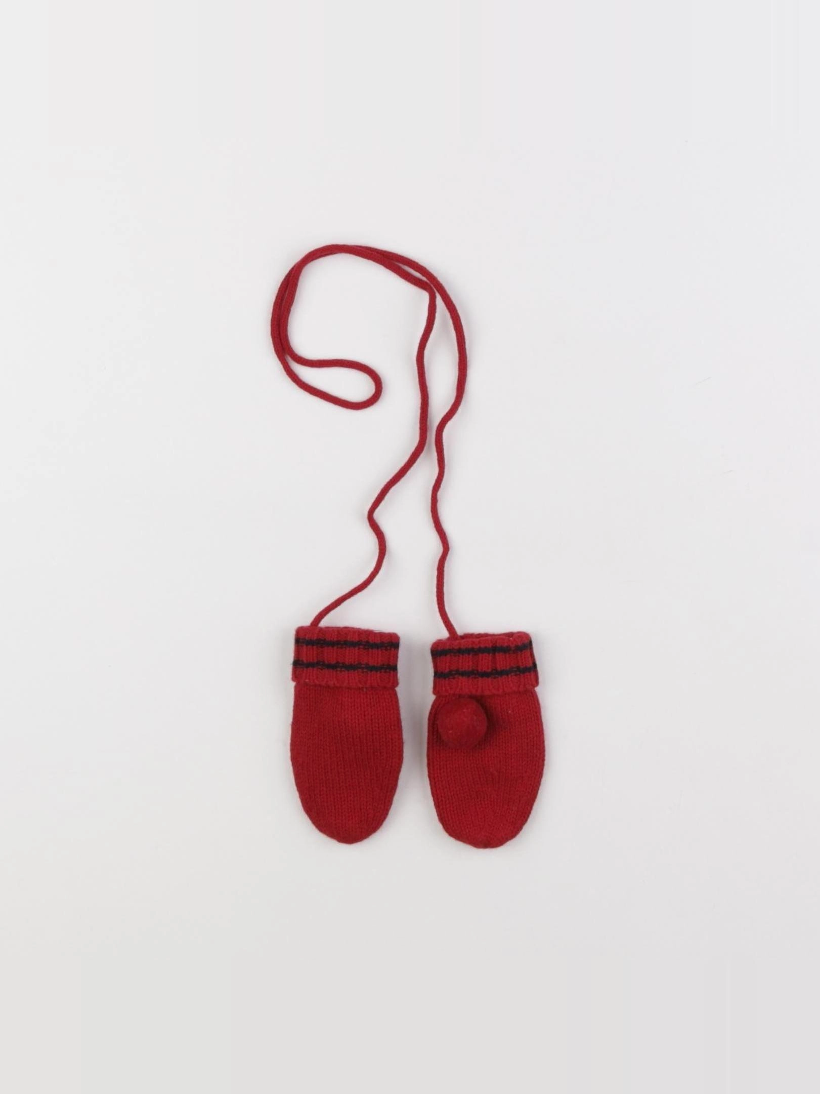 Jacadi - moufles rouge - 6 mois