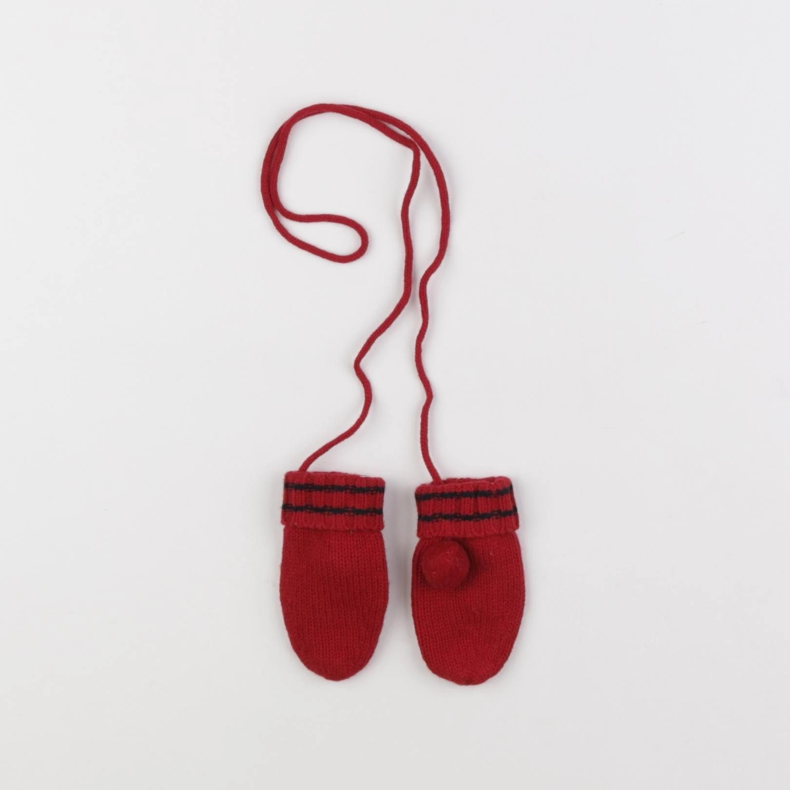 Jacadi - moufles rouge - 6 mois