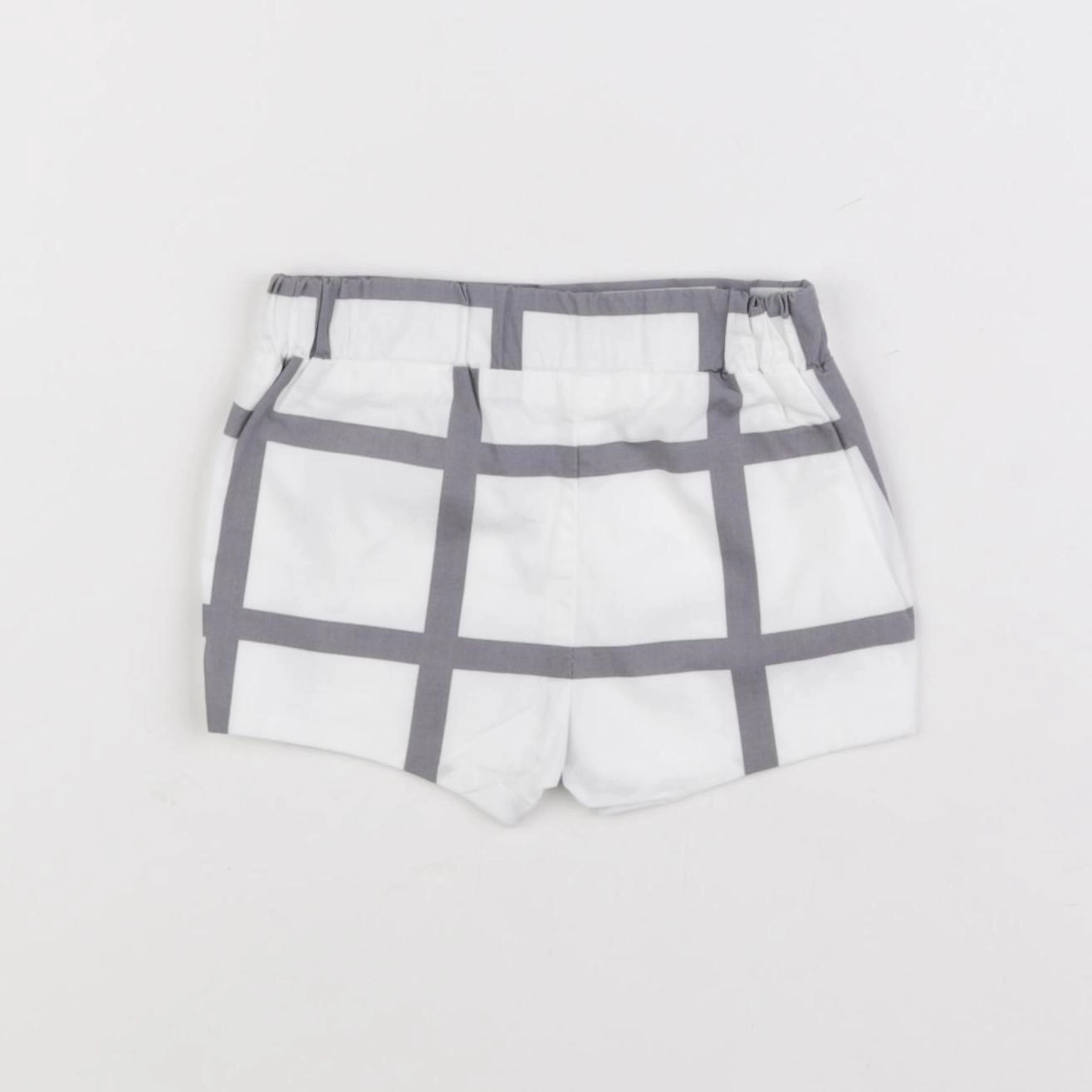Jacadi - short blanc, gris - 1 mois