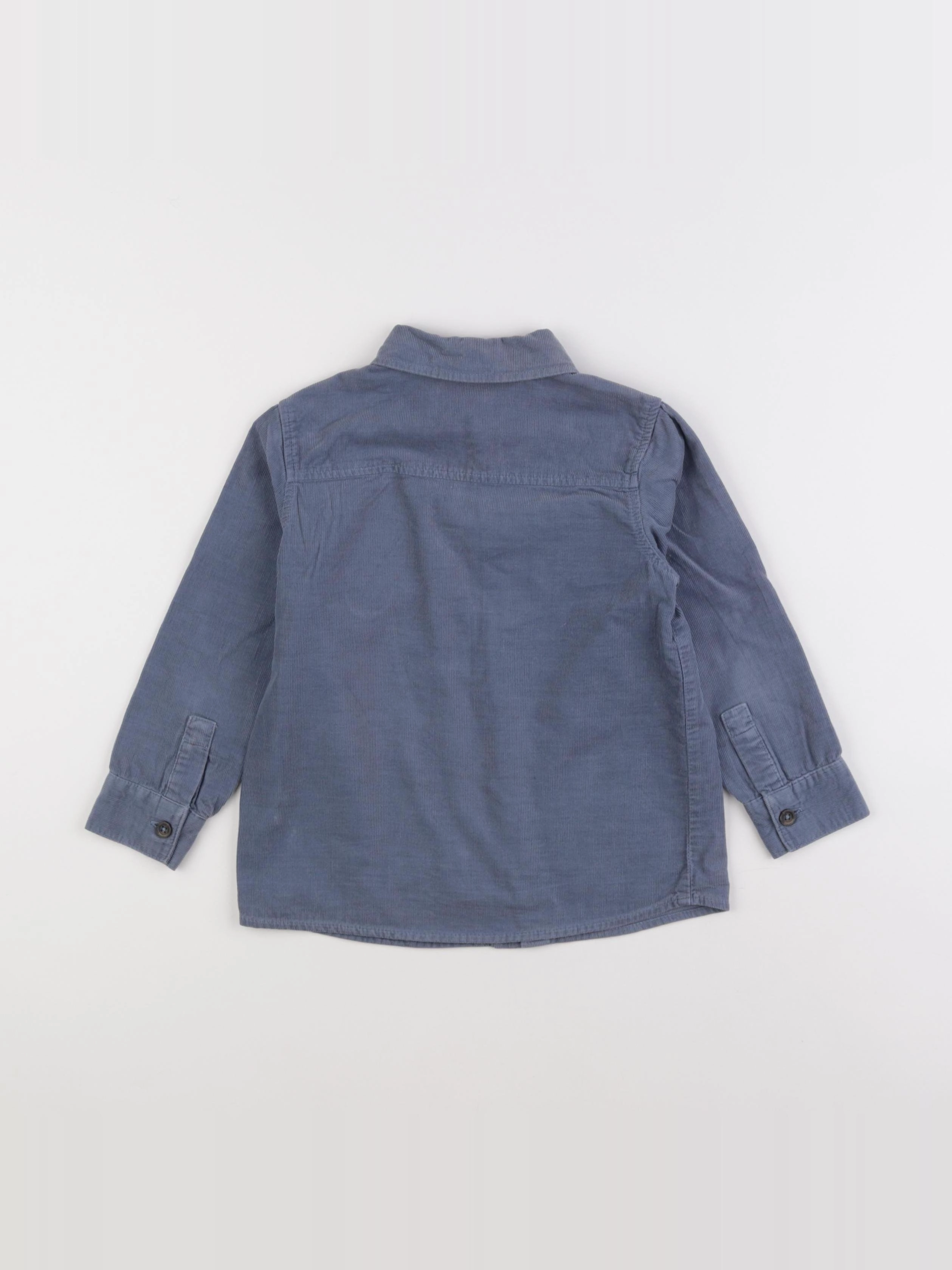 Vertbaudet - chemise bleu - 4 ans