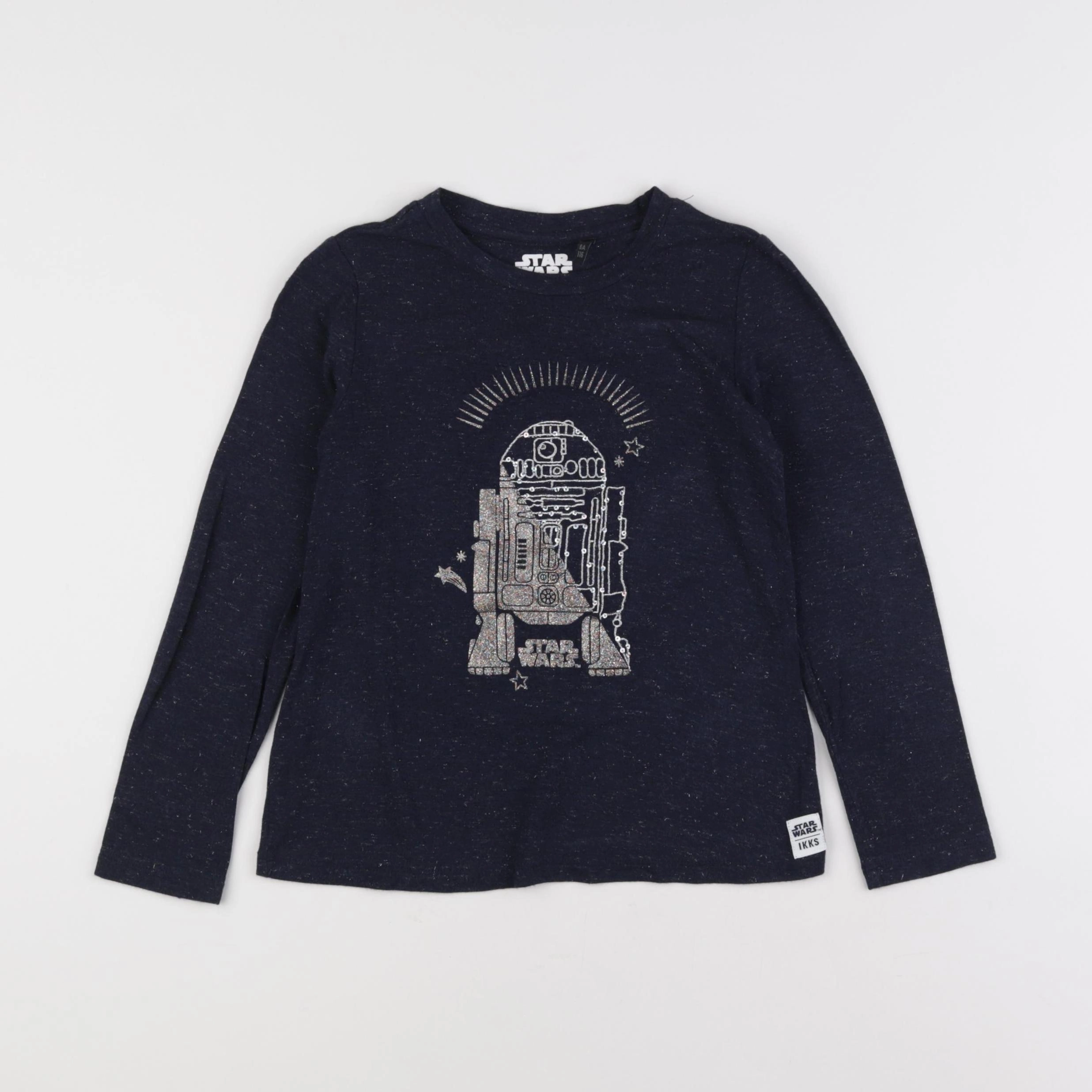 IKKS - tee-shirt gris - 6 ans