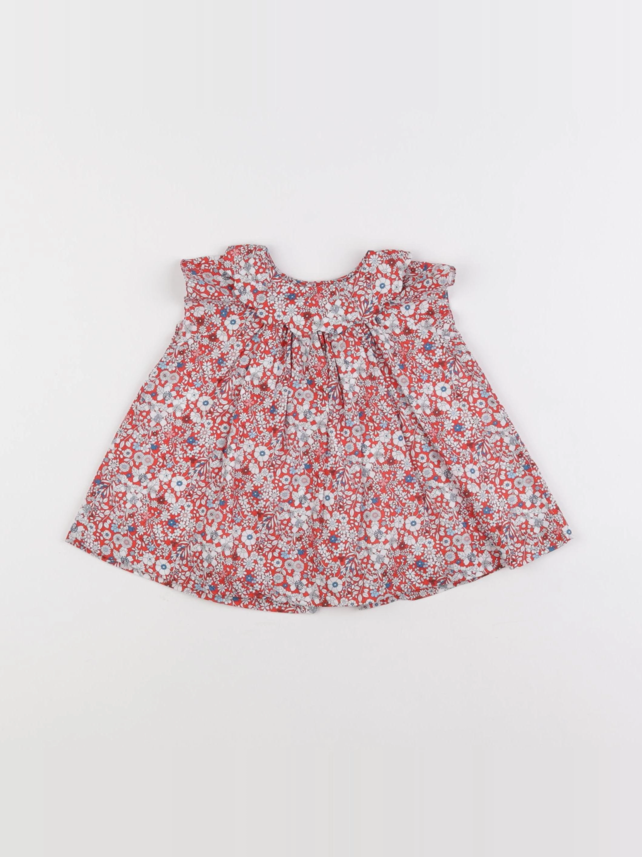 Jacadi - robe liberty multicolore - 3 mois