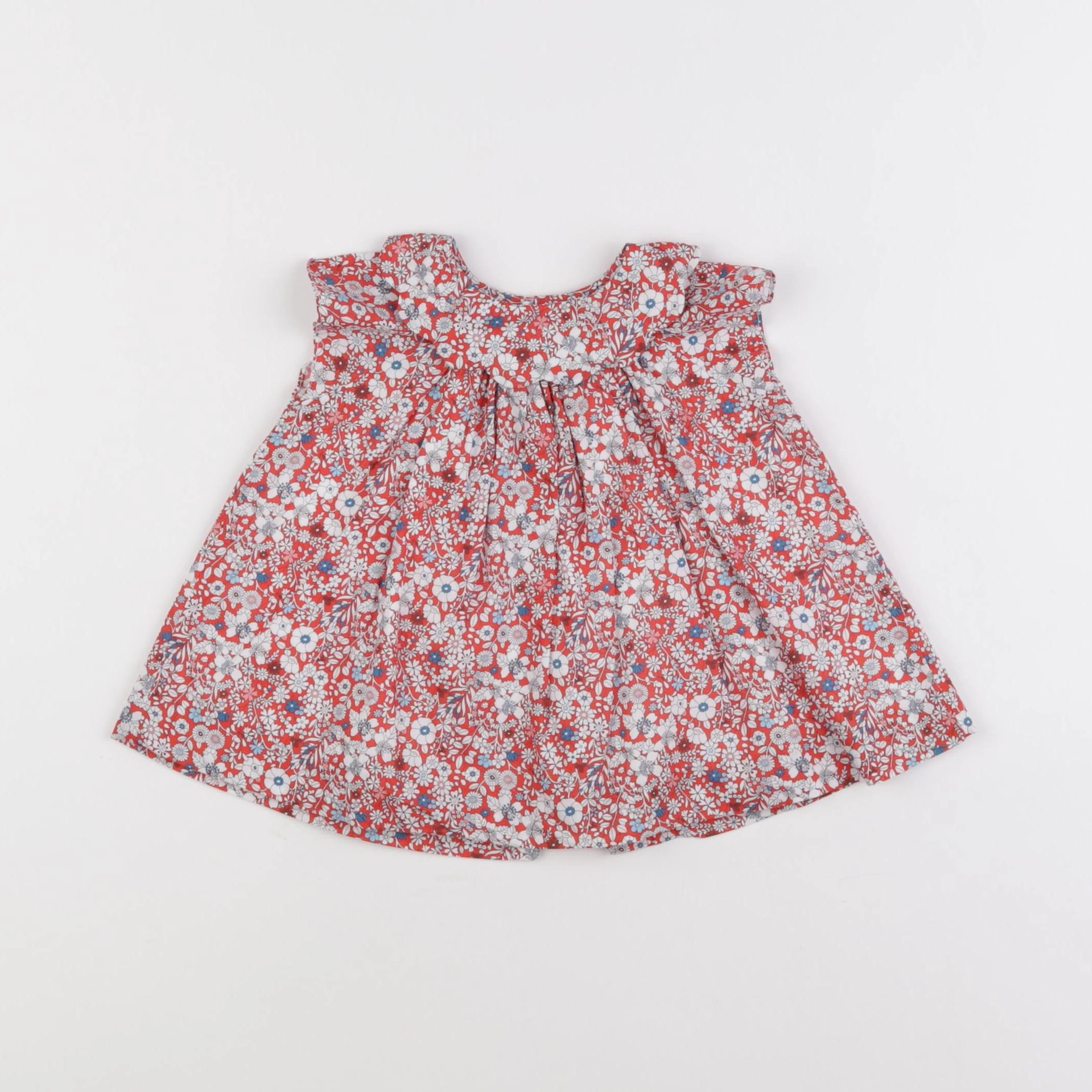 Jacadi - robe liberty multicolore - 3 mois