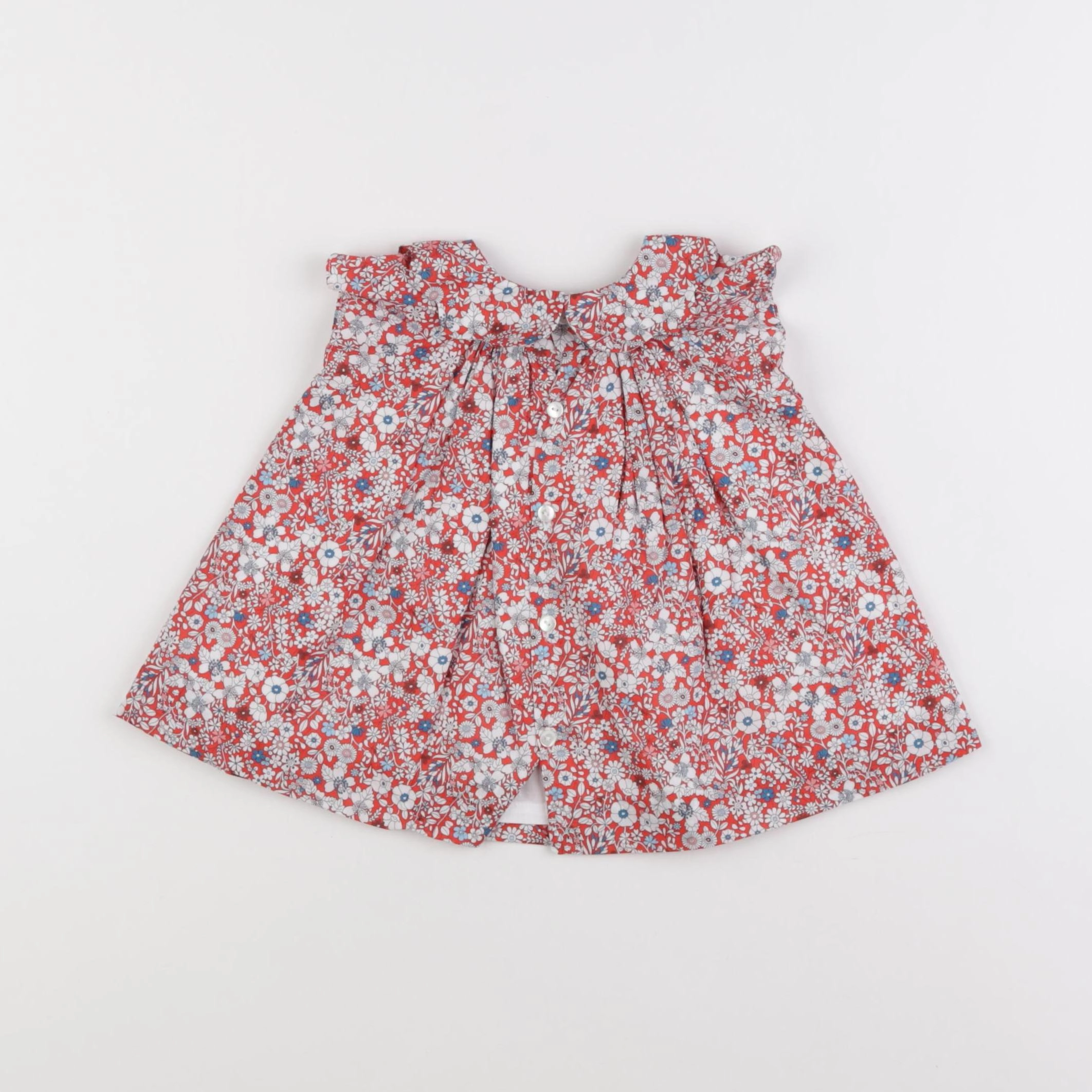 Jacadi - robe liberty multicolore - 3 mois