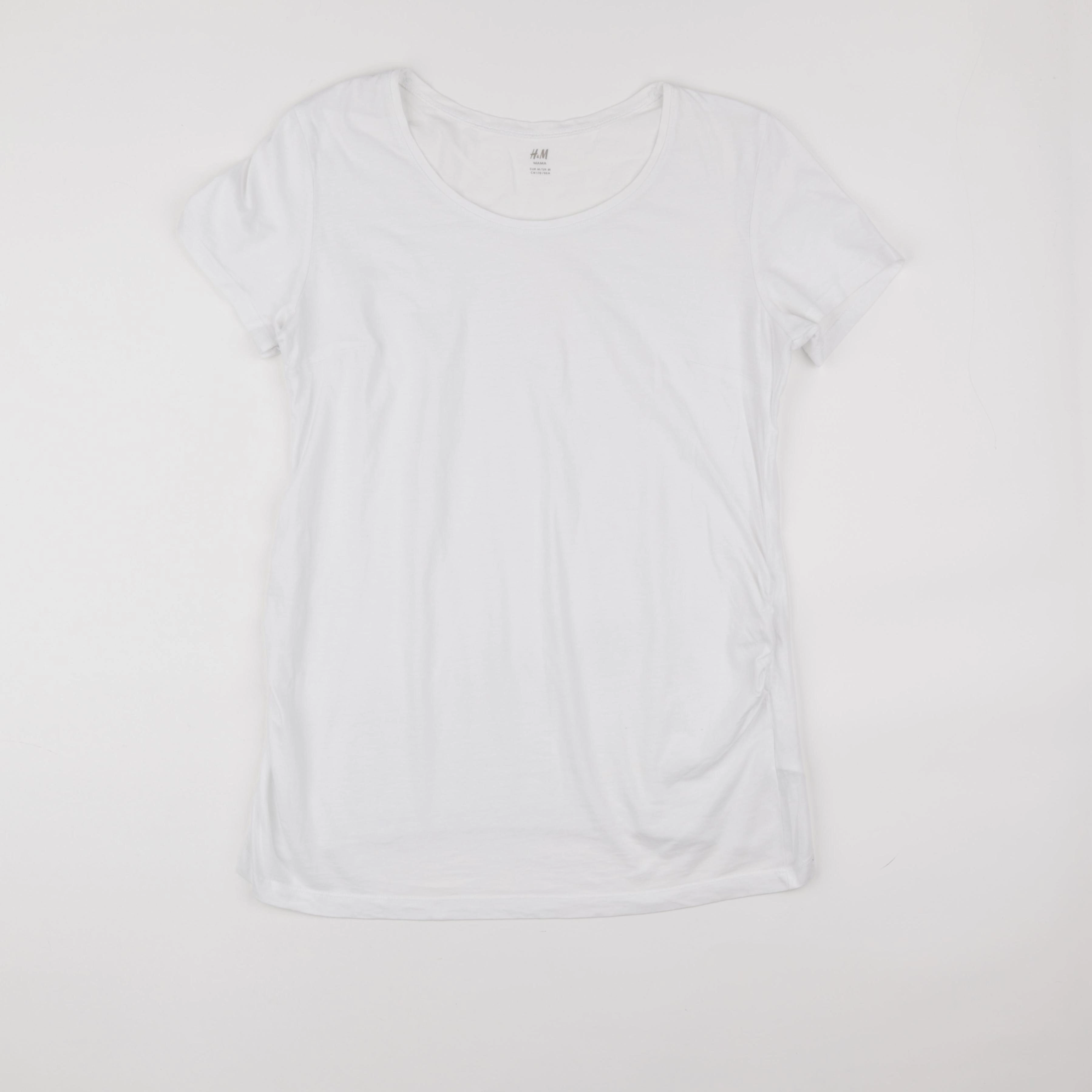H&M - tee-shirt grossesse blanc - m