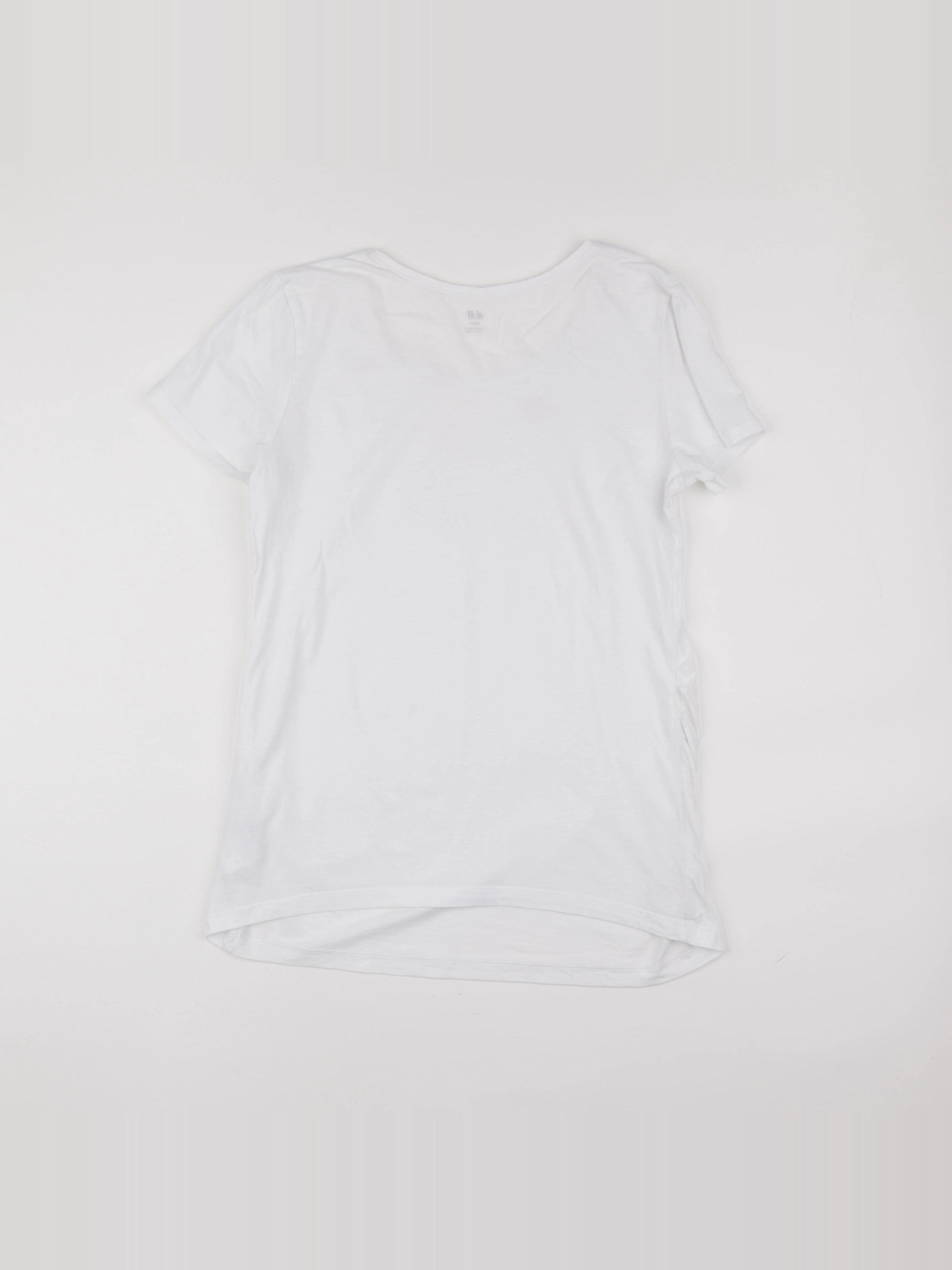 H&M - tee-shirt grossesse blanc - m