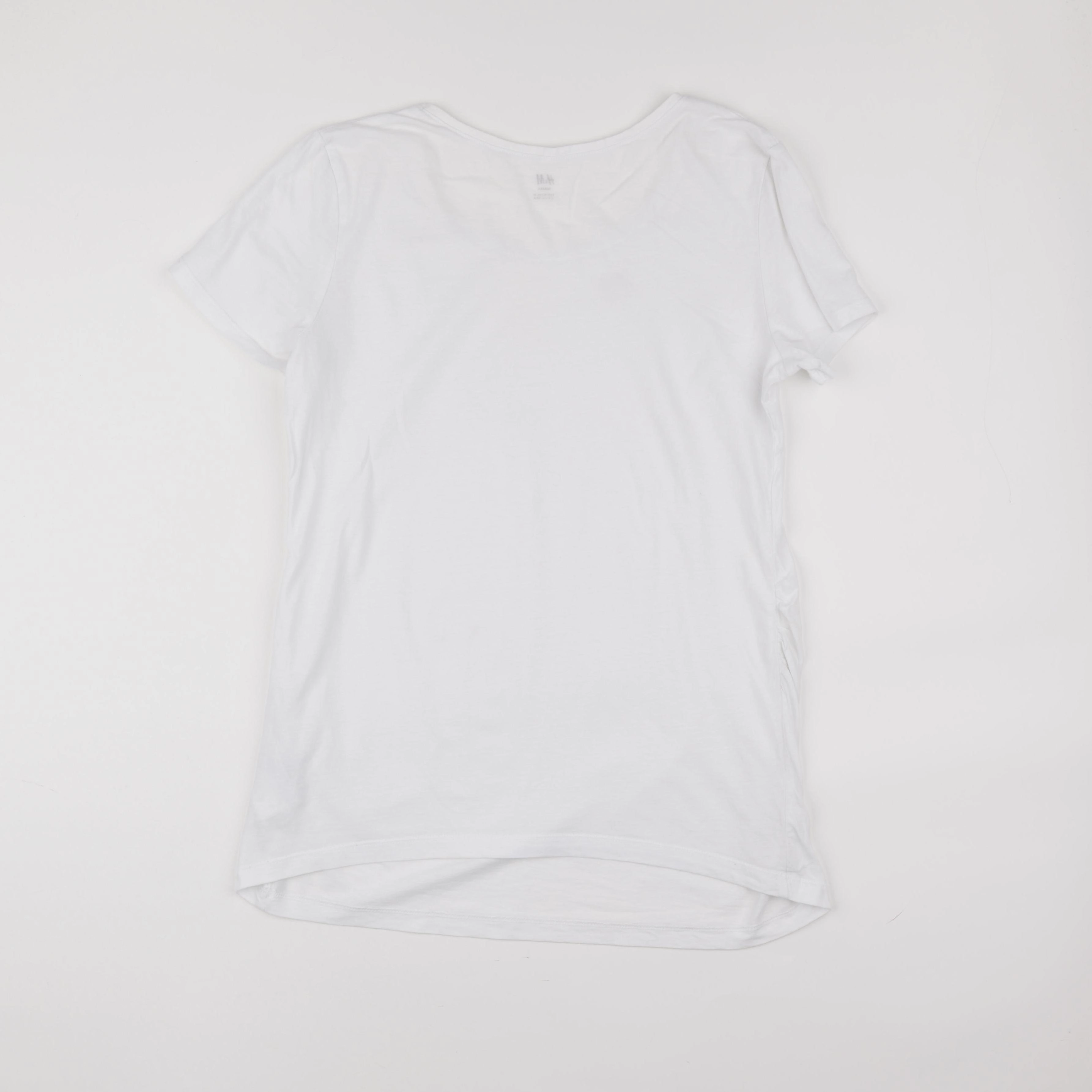 H&M - tee-shirt grossesse blanc - m