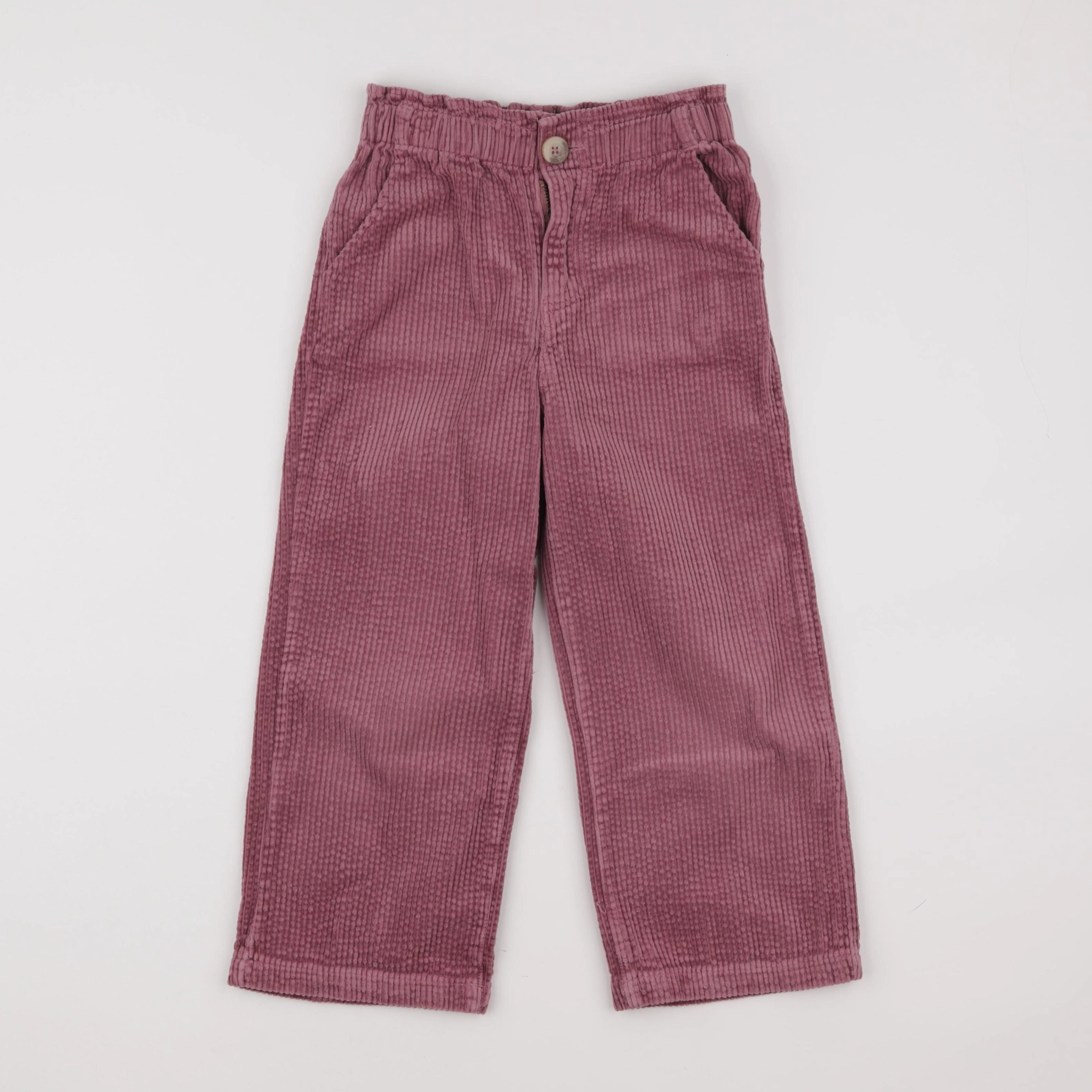 Vertbaudet - pantalon rose - 7 ans